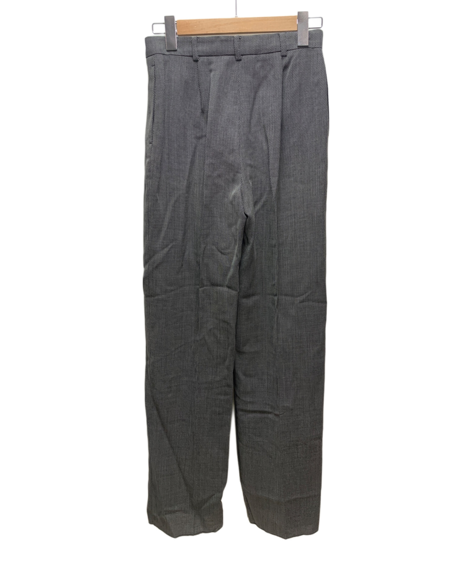 新品未使用☆　マックスマーラ　スラックスパンツ　グレー　ウール 中古・古着通販】MaxMara (マックスマーラ) 90'sパンツスーツ グレー