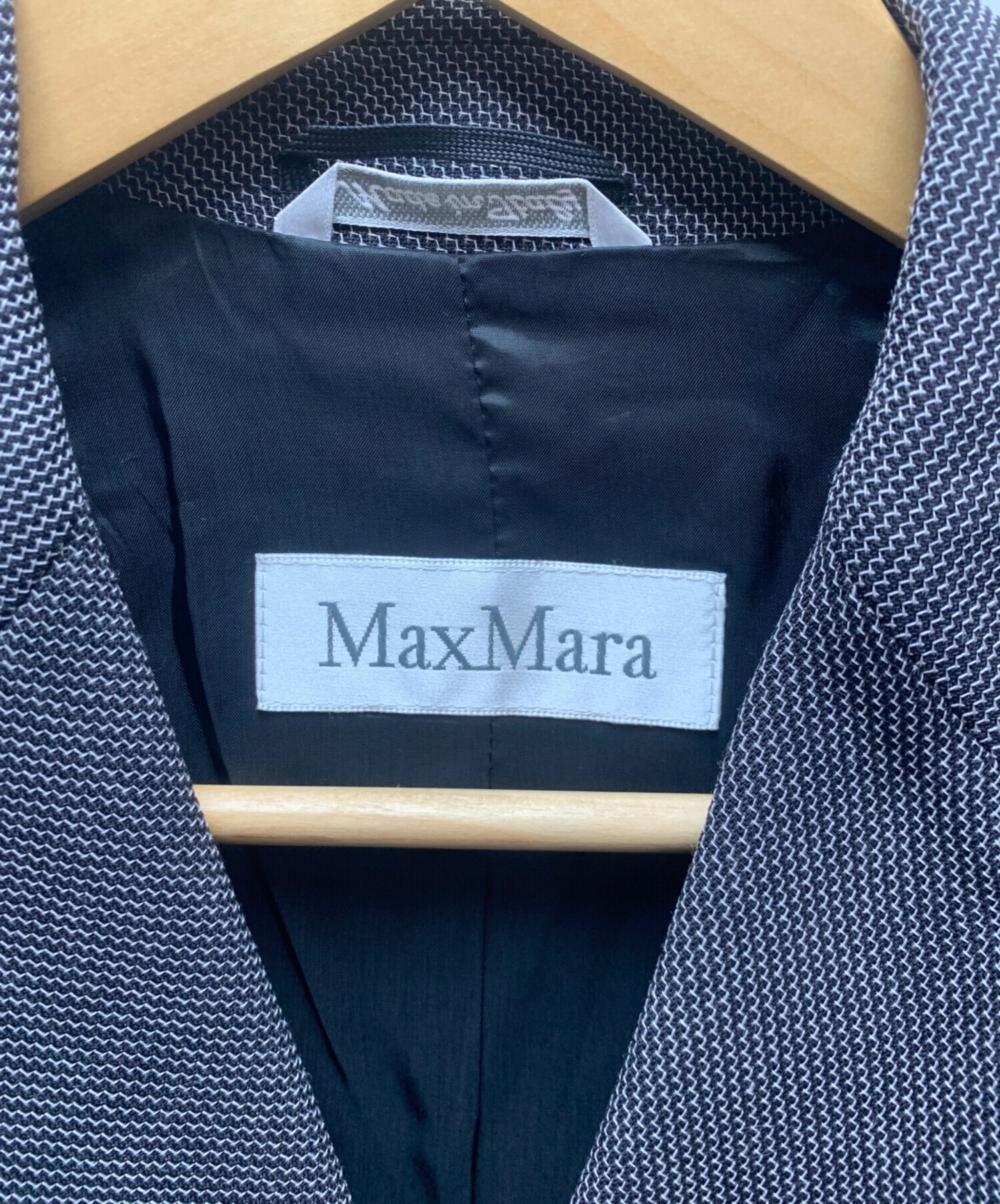 中古・古着通販】MaxMara (マックスマーラ) 90'sパンツスーツ グレー