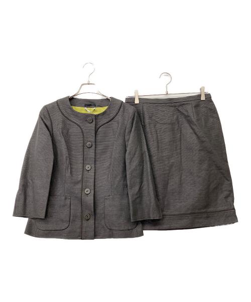 中古・古着通販】MaxMara (マックスマーラ) 90'sスカートスーツ グレー
