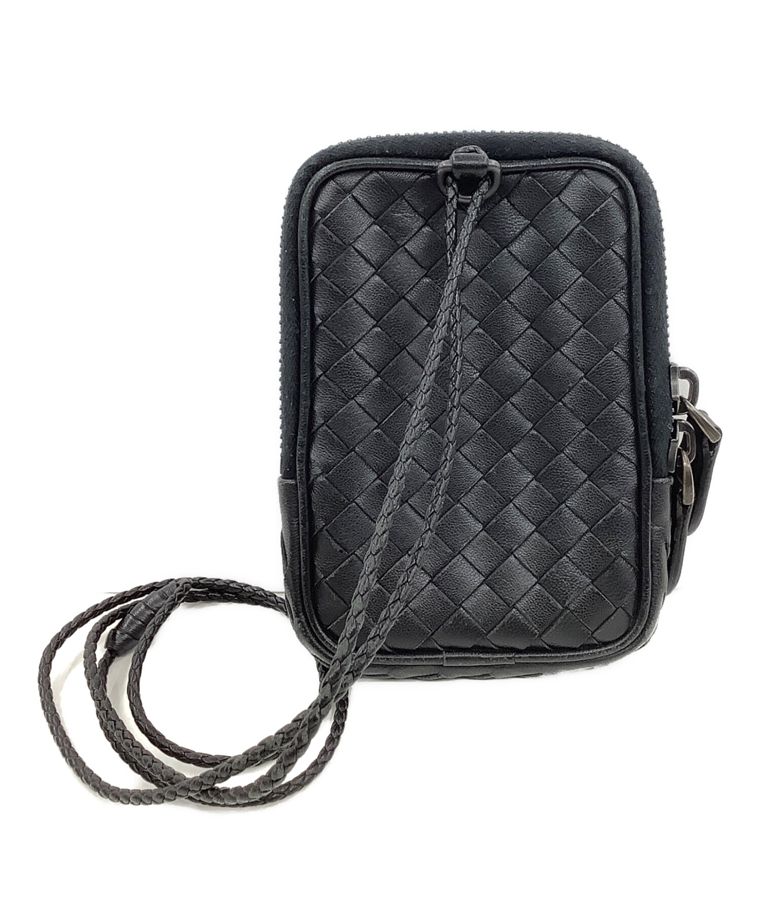 ボッテガべネタ　ケース　黒 中古・古着通販】BOTTEGA VENETA (ボッテガベネタ) シガレットケース