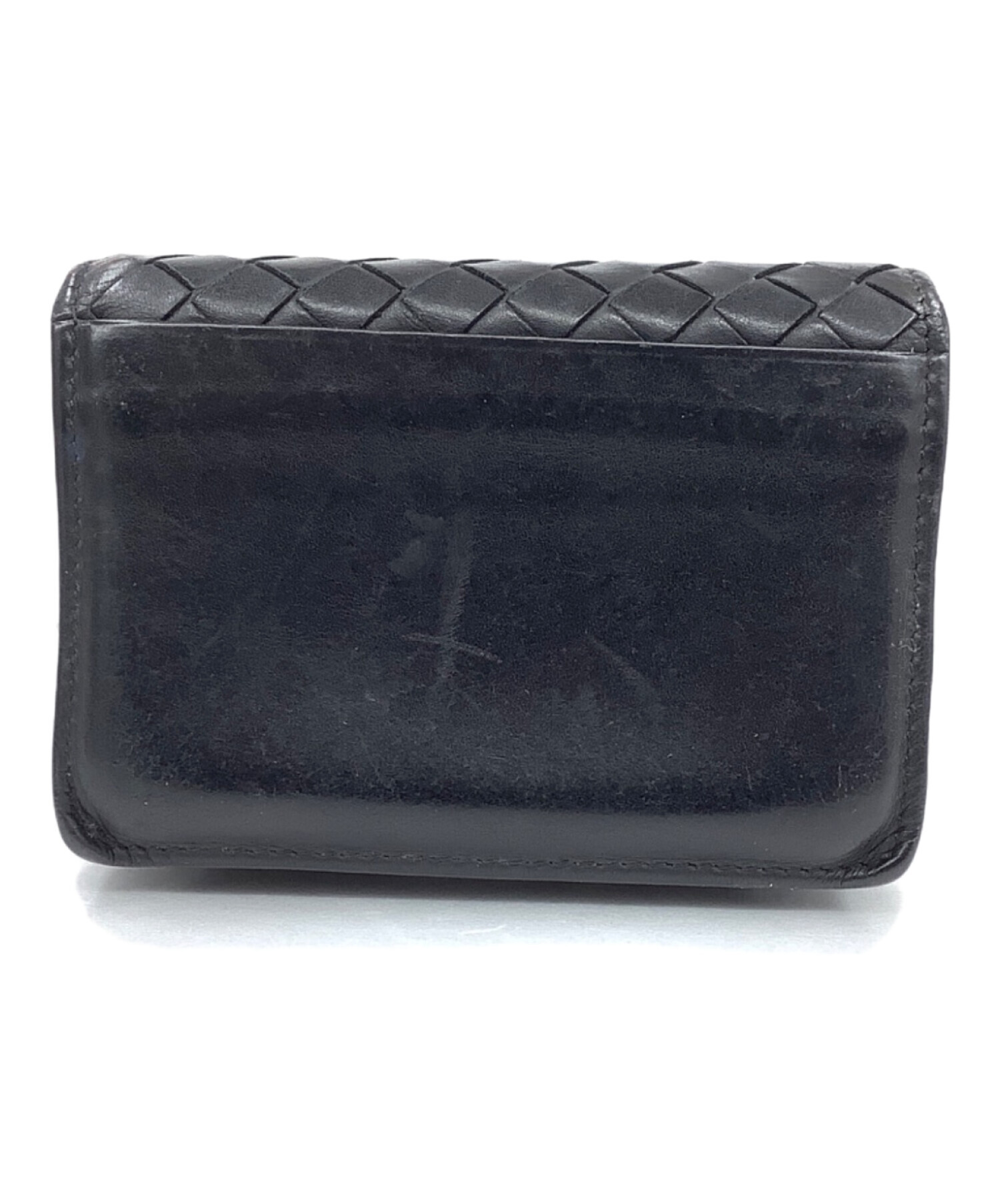 未使用！Bottega Veneta ブラックレザーケース 中古・古着通販】BOTTEGA VENETA (ボッテガベネタ) カードケース