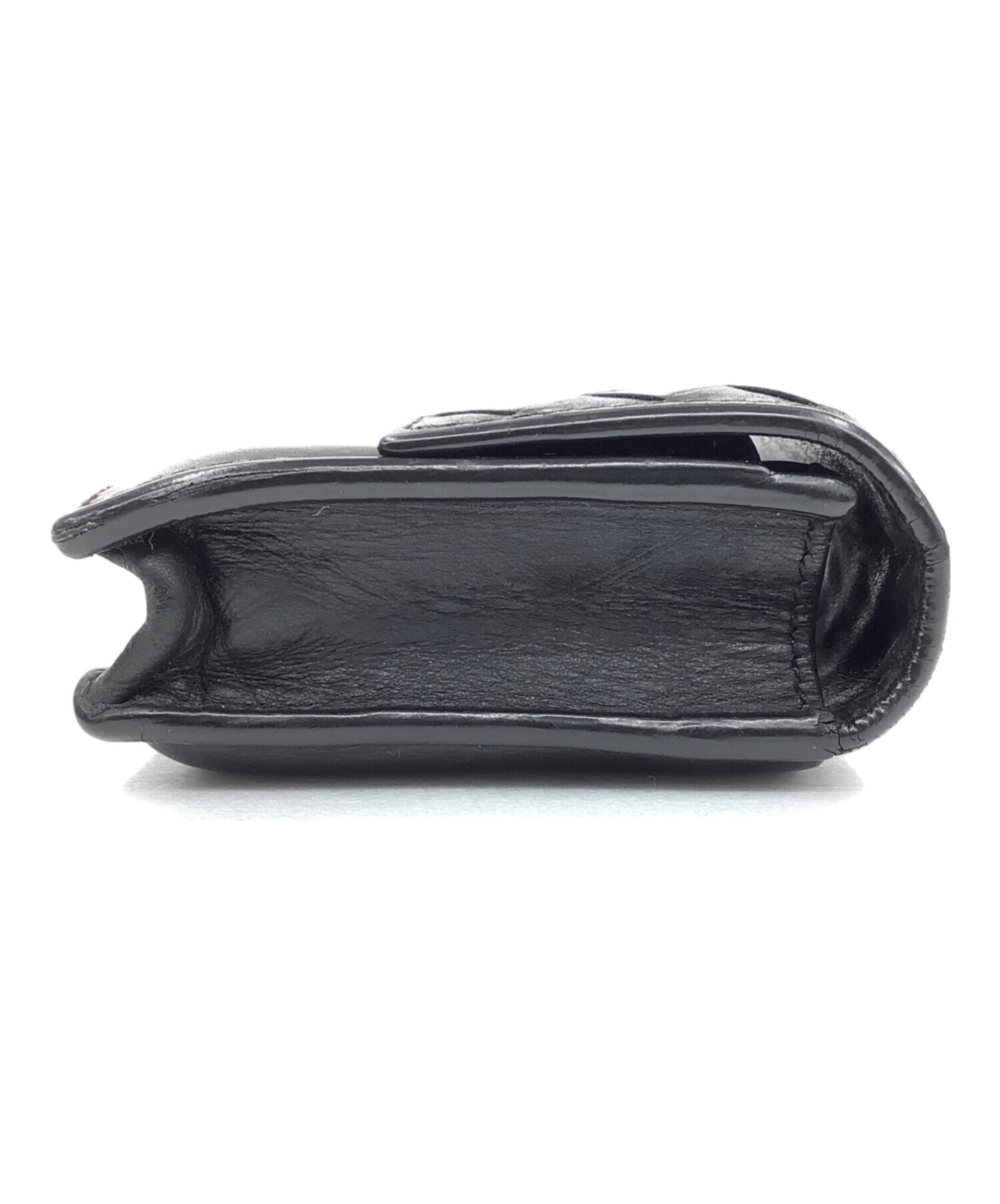 未使用！Bottega Veneta ブラックレザーケース 中古・古着通販】BOTTEGA VENETA (ボッテガベネタ) カードケース