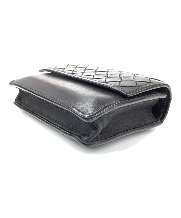 未使用！Bottega Veneta ブラックレザーケース 中古・古着通販】BOTTEGA VENETA (ボッテガベネタ) カードケース