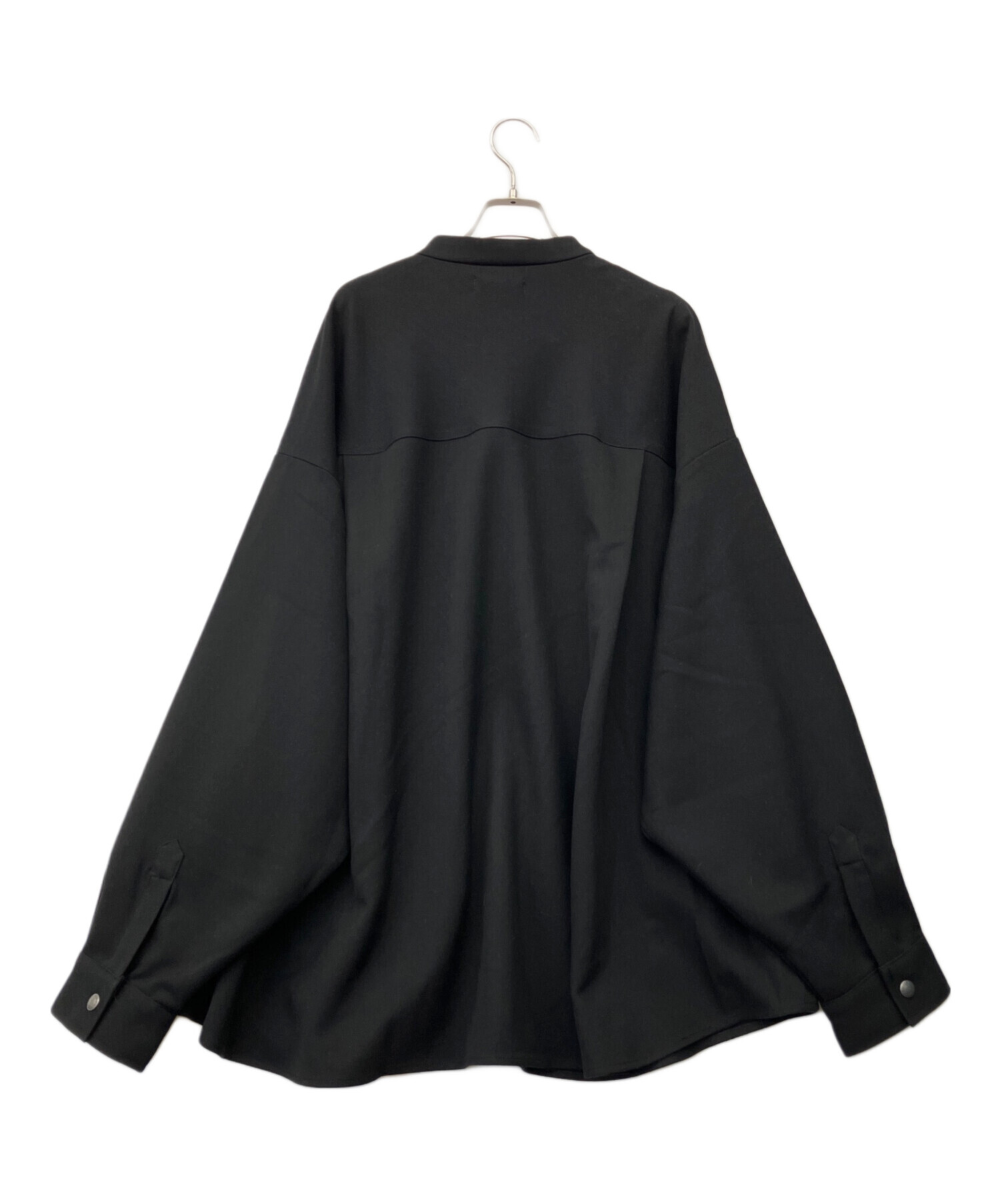 中古・古着通販】glamb (グラム) 4XL Stand Collar Shirt ブラウン 