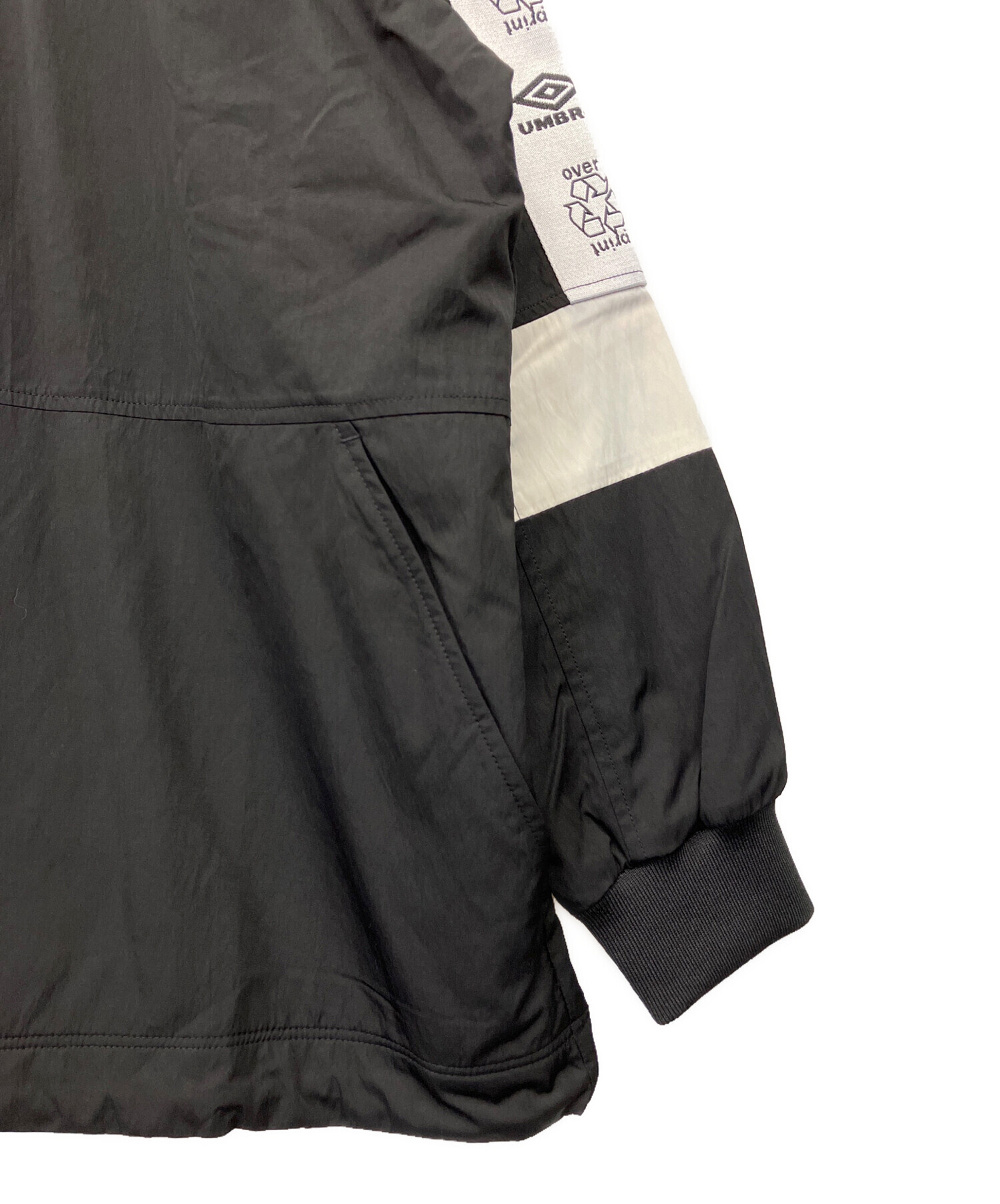 Umbro 黒 長袖 トレーナー overprint 中古・古着通販】overprint (オーバープリント) UMBRO (アンブロ