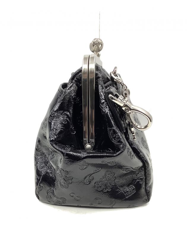 中古・古着通販】ANNA SUI (アナスイ) がま口バッグ ブラック