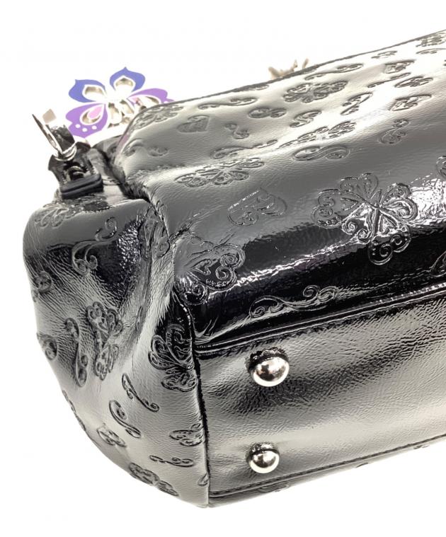 中古・古着通販】ANNA SUI (アナスイ) がま口バッグ ブラック