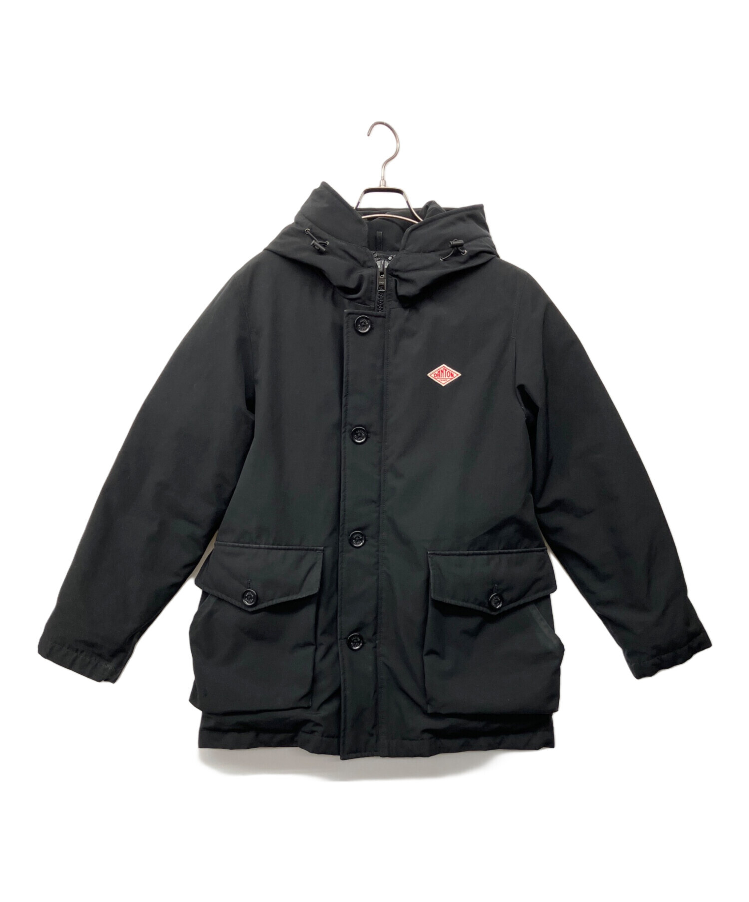 中古・古着通販】DANTON (ダントン) ダウンコート ブラック サイズ:38 