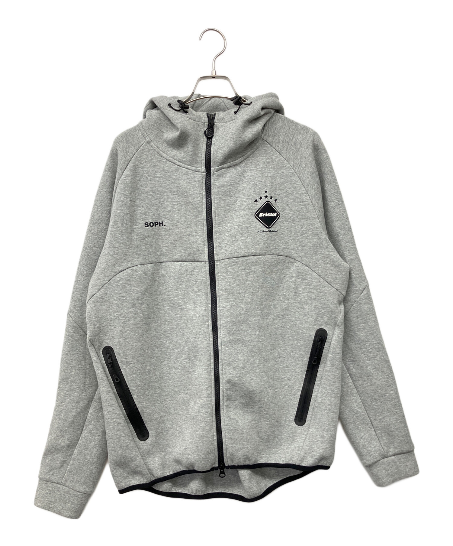 Bristol フード付きパーカー グレー F.C.Real Bristol フード付きパーカー Lサイズ グレー - メルカリ