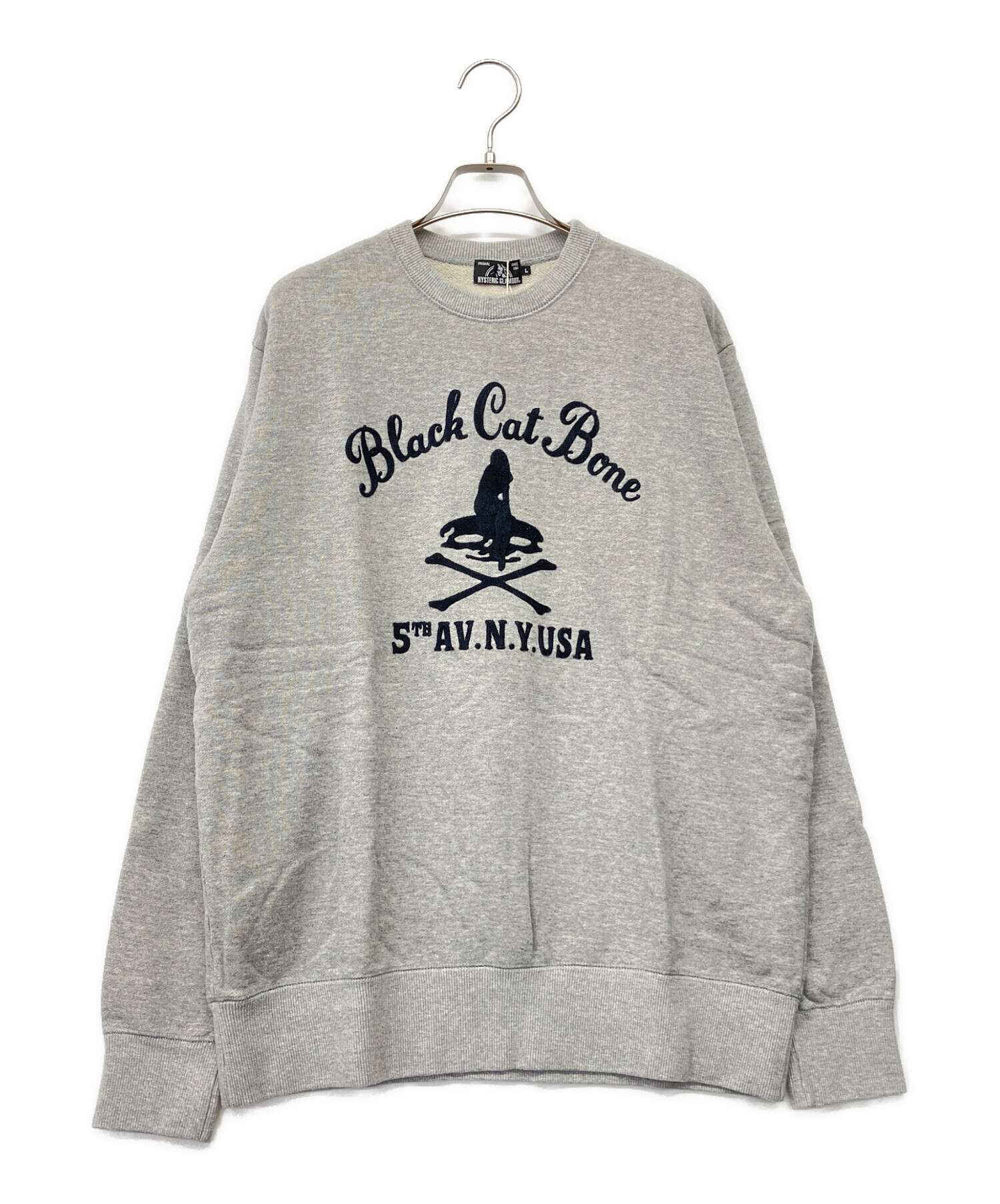 ヒステリックグラマー　スウェット FIRE WOMAN ボートネックスウェット|HYSTERIC GLAMOUR MEN | HYSTERIC トップス