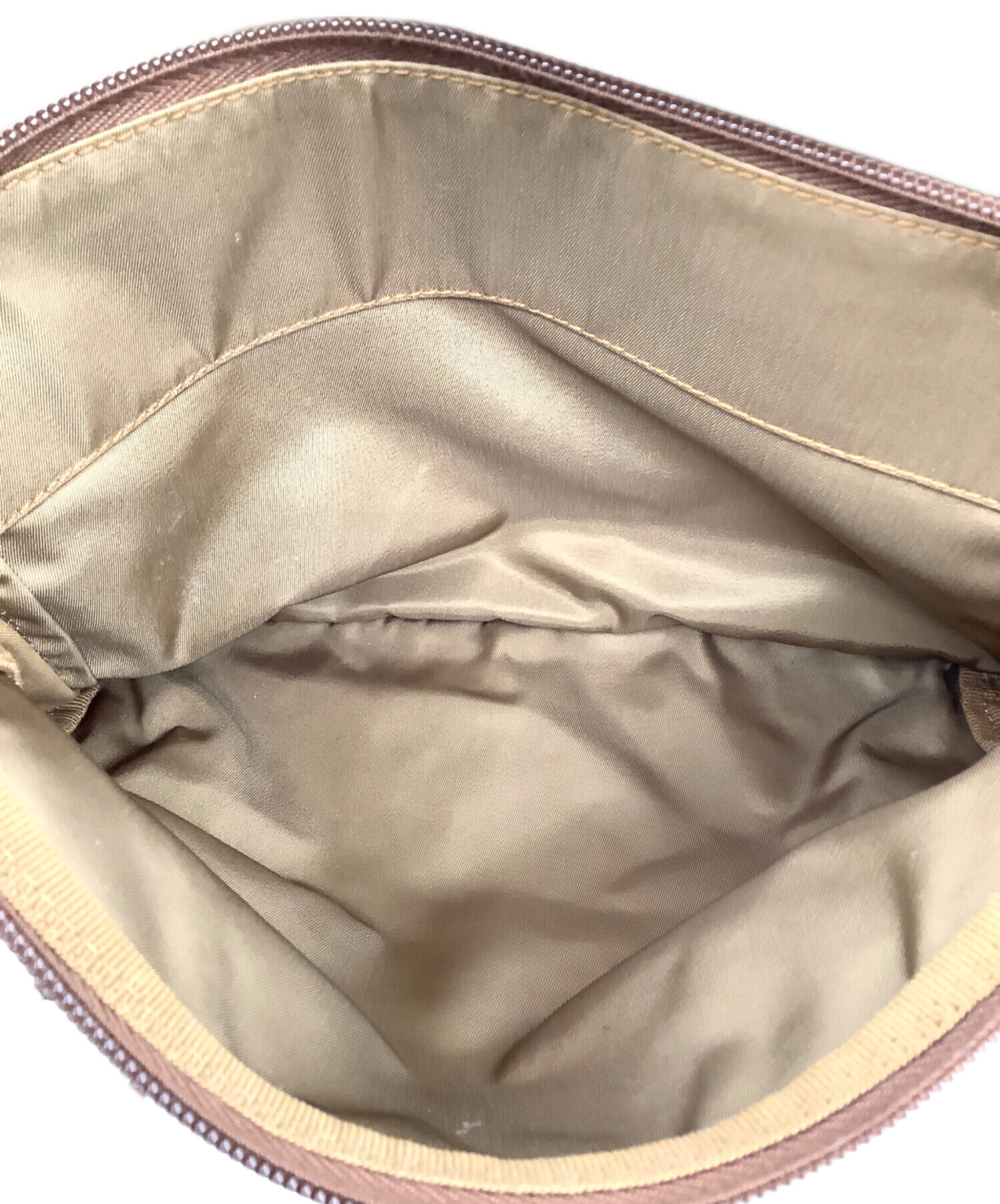 中古・古着通販】PRADA (プラダ) ナイロンショルダーバッグ ブラウン