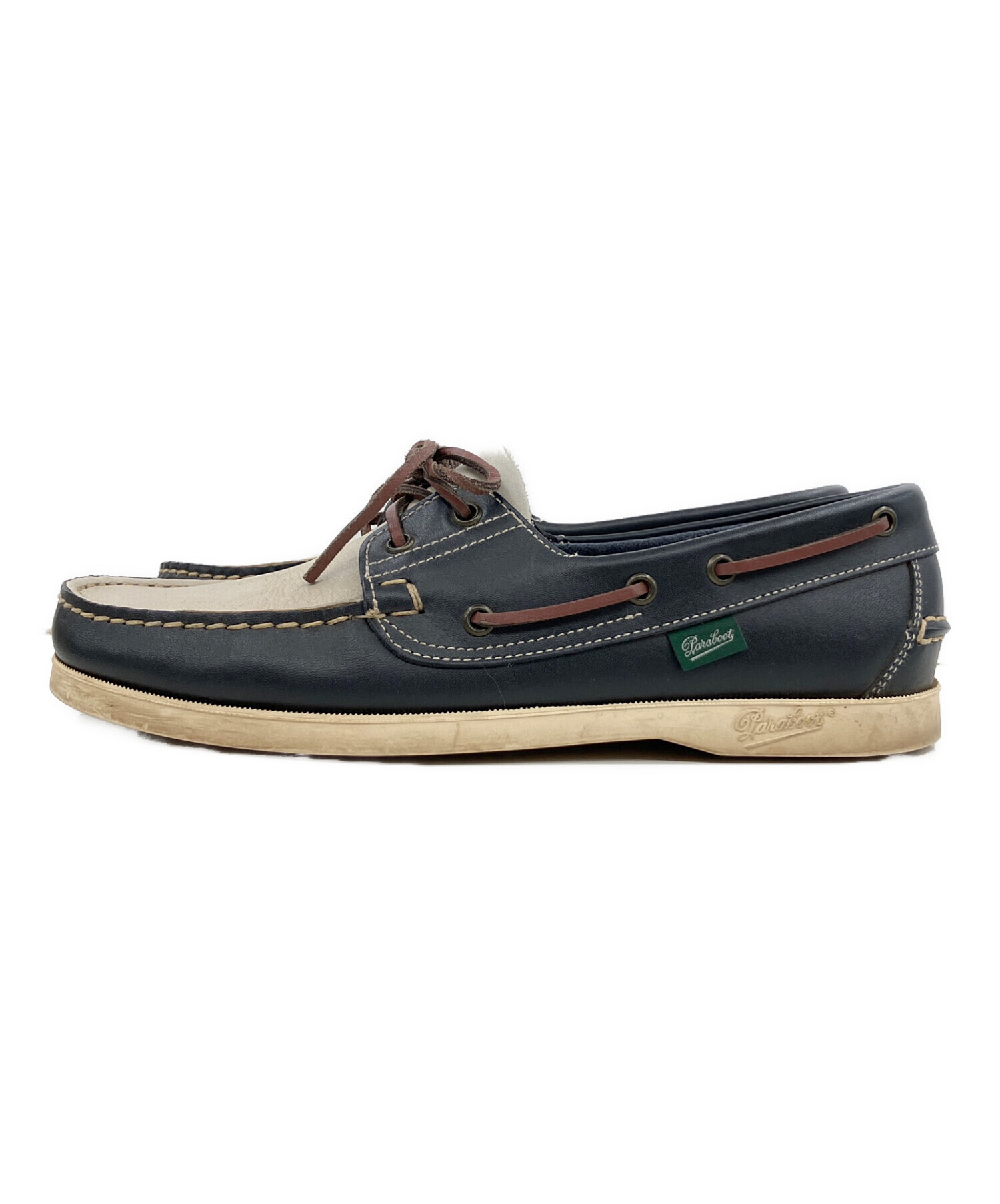 中古・古着通販】PARABOOT (パラブーツ) デッキシューズ ベージュ