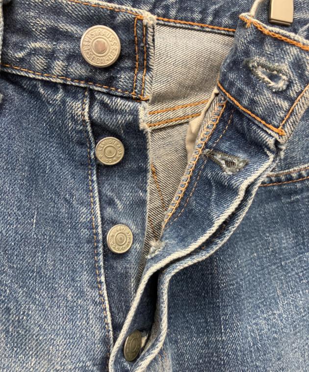 中古・古着通販】LEVI'S (リーバイス) 501デニムパンツ ボタン裏2 BIGE