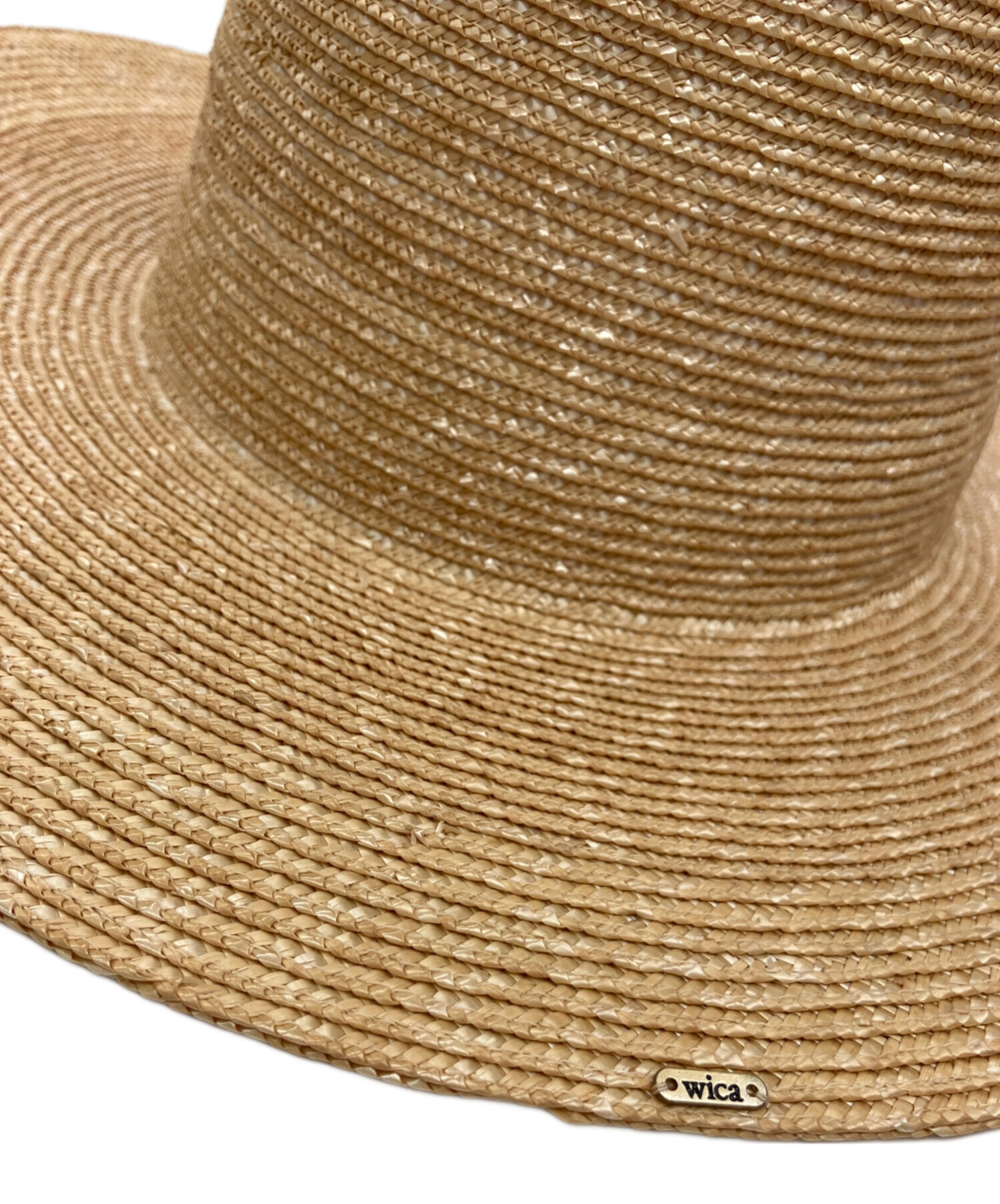 wica groceryストローハット　麦わら帽子 中古・古着通販】WICA GROCERY (ウィカグロサリー) ストローハット