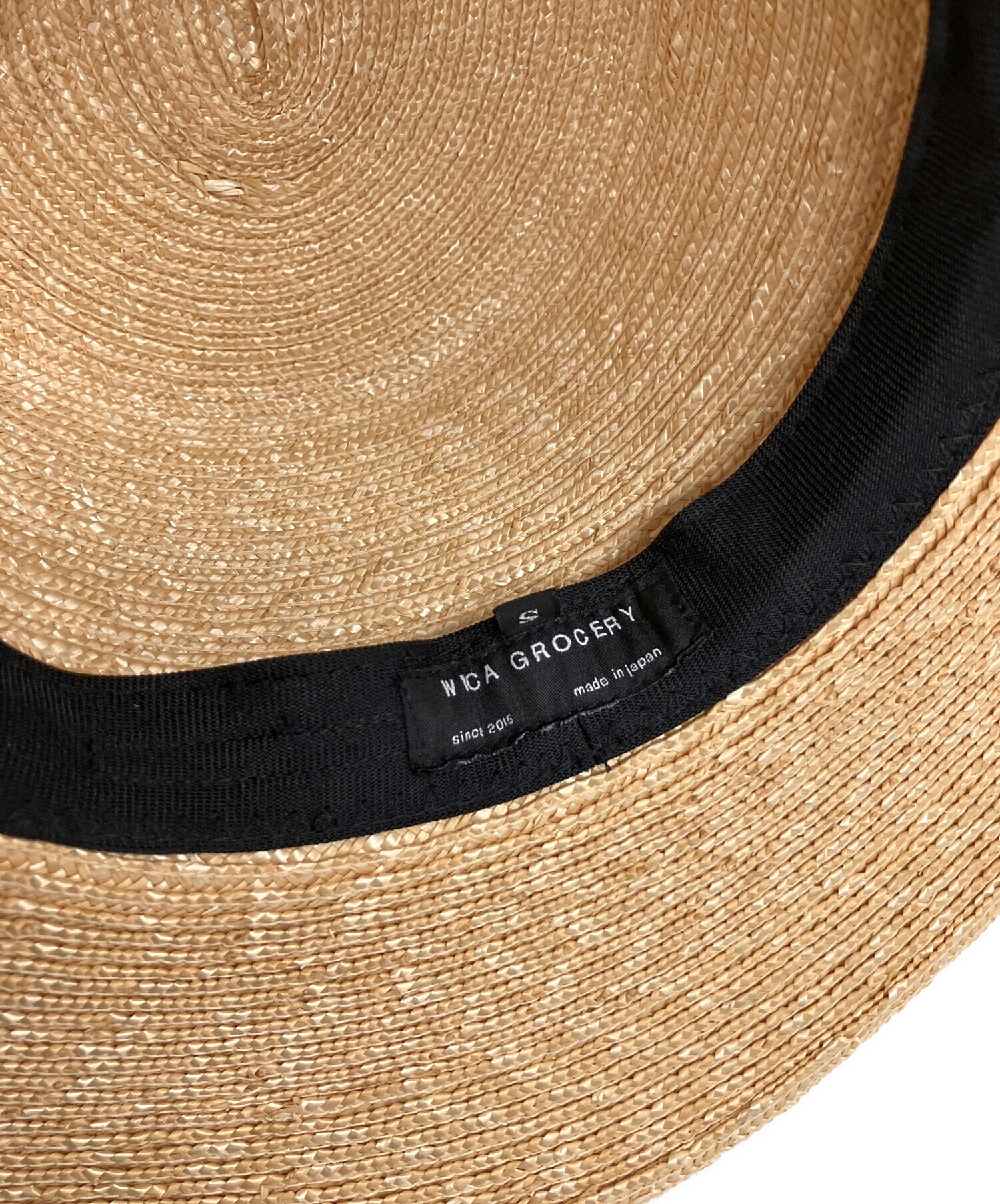 中古・古着通販】WICA GROCERY (ウィカグロサリー) ストローハット