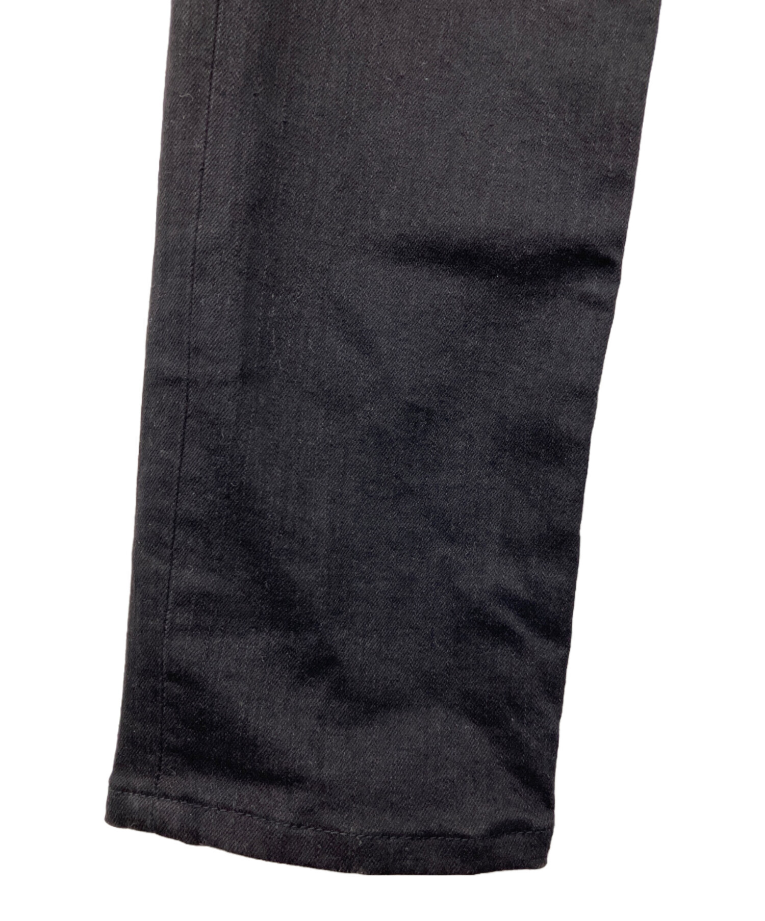中古・古着通販】GUCCI (グッチ) スキニーパンツ ブラック サイズ:81cm 
