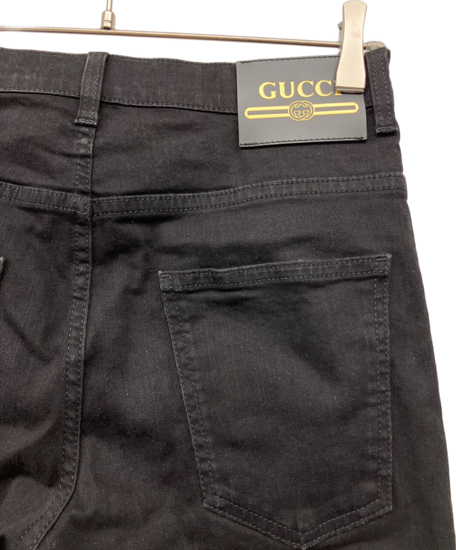 黒　スキニー　GUCCI 38 ☆GUCCIブラックスキニーデニム☆ 【公式通販】