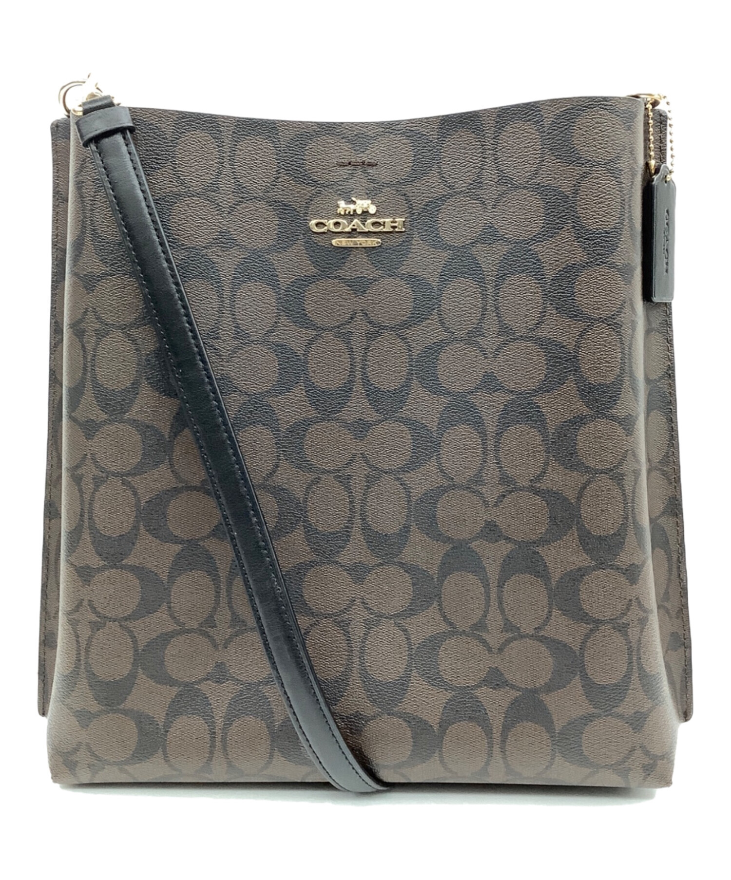 COACH　コーチ　モリーバケット 中古・古着通販】COACH (コーチ) モリー バケット バッグ ブラウン