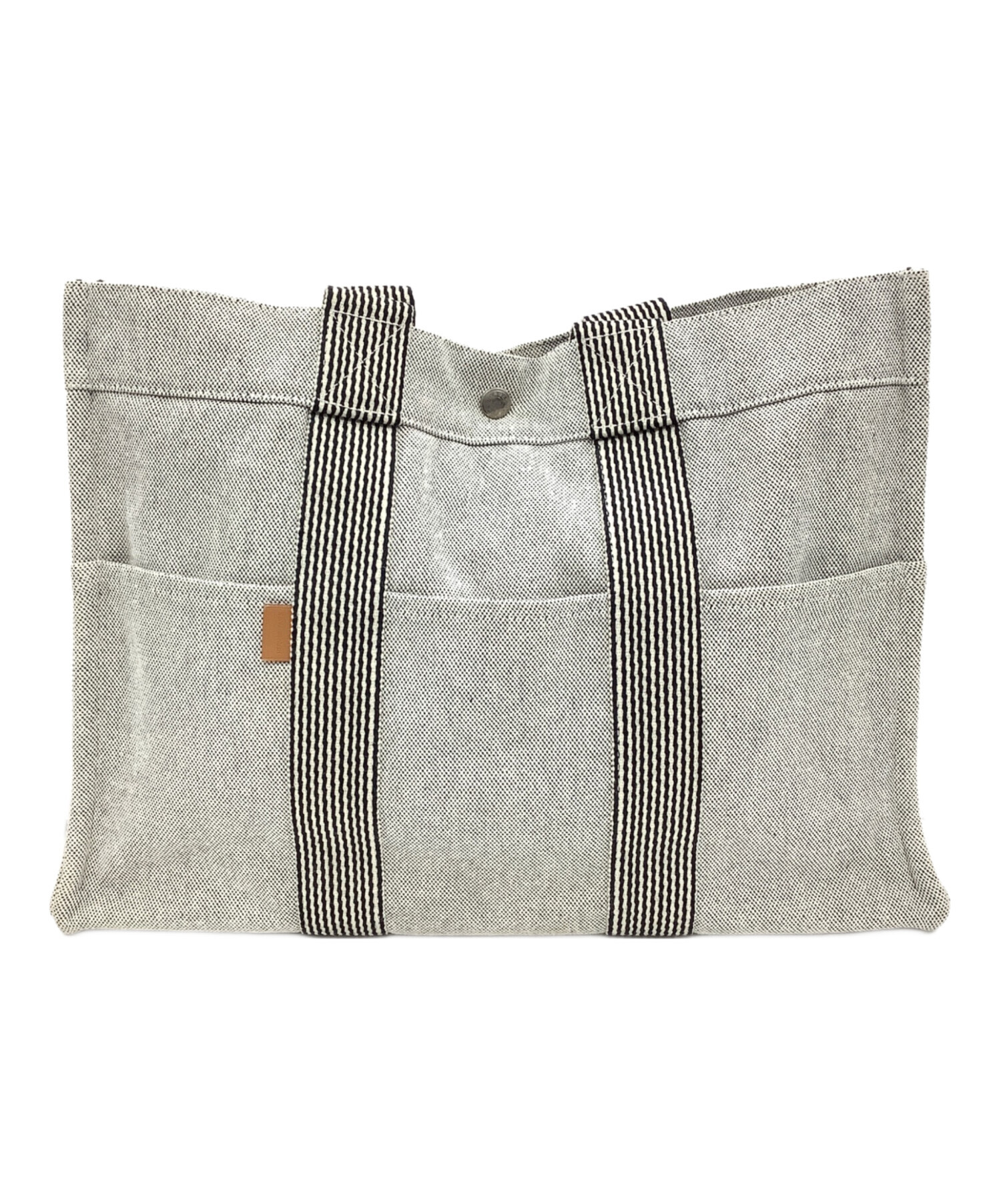 中古・古着通販】HERMES (エルメス) ニューフールトゥMM ライトグレー