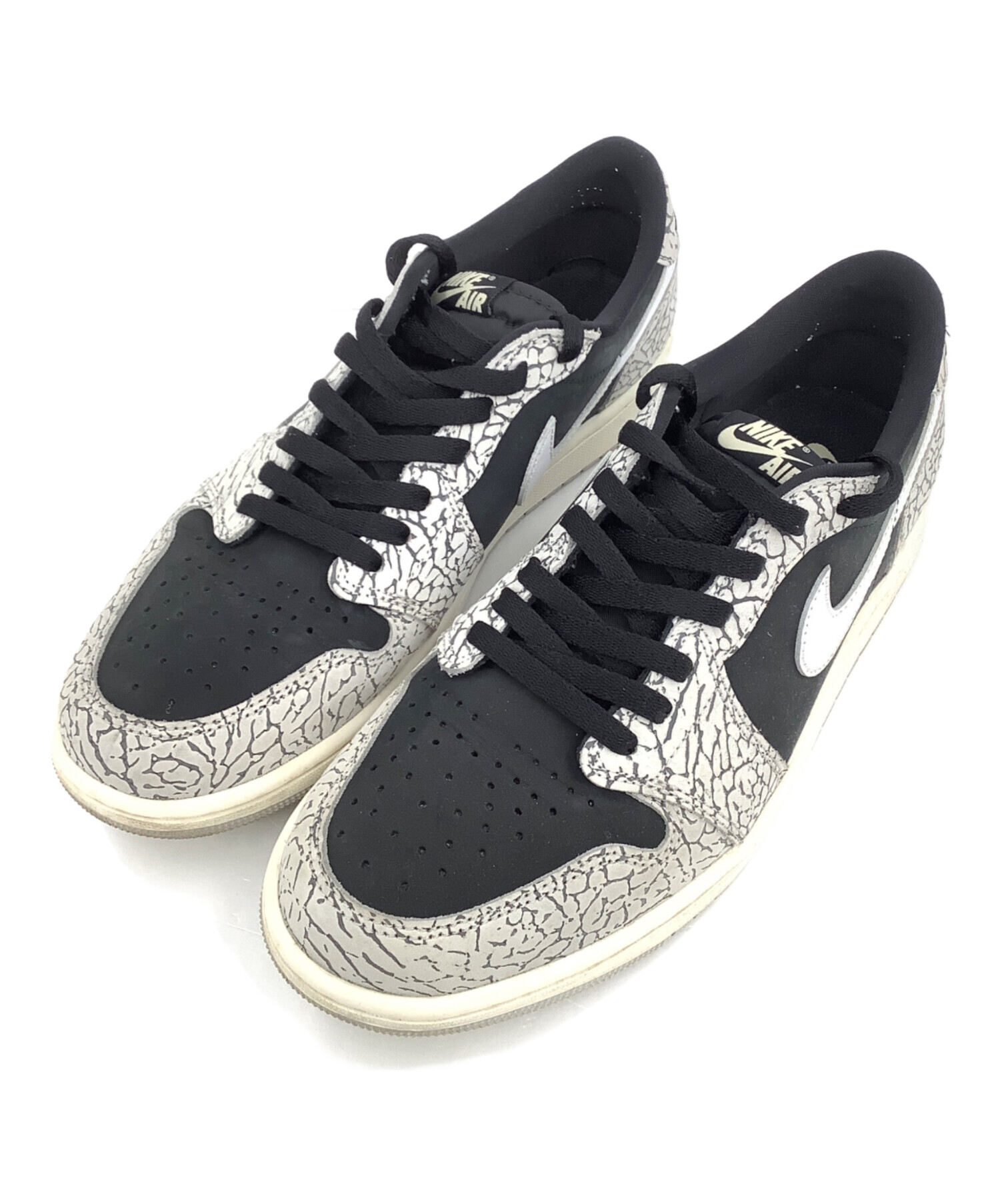 中古・古着通販】NIKE (ナイキ) AIR JORDAN 1 RETRO LOW OG ”BLACK 
