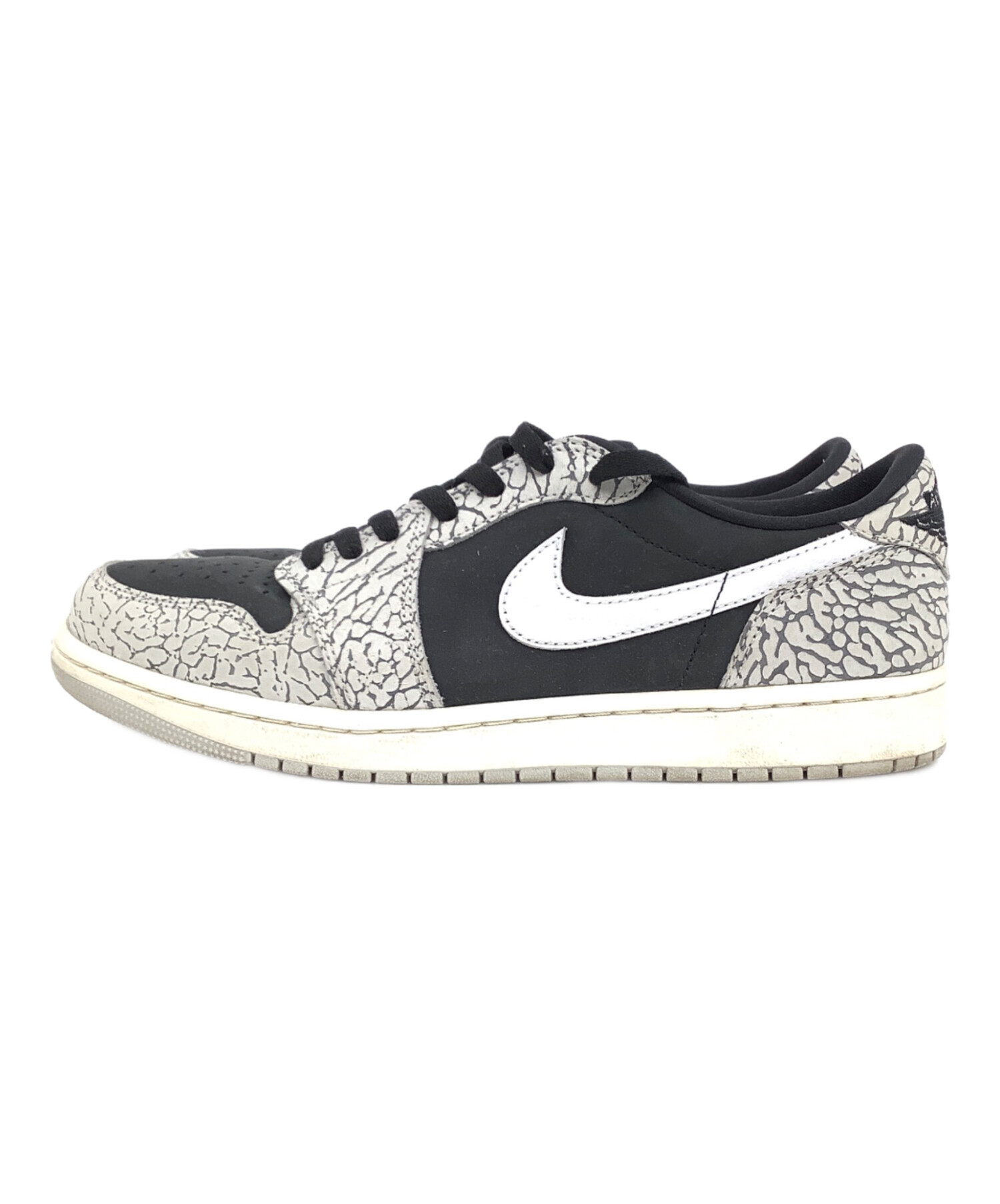 中古・古着通販】NIKE (ナイキ) AIR JORDAN 1 RETRO LOW OG ”BLACK 
