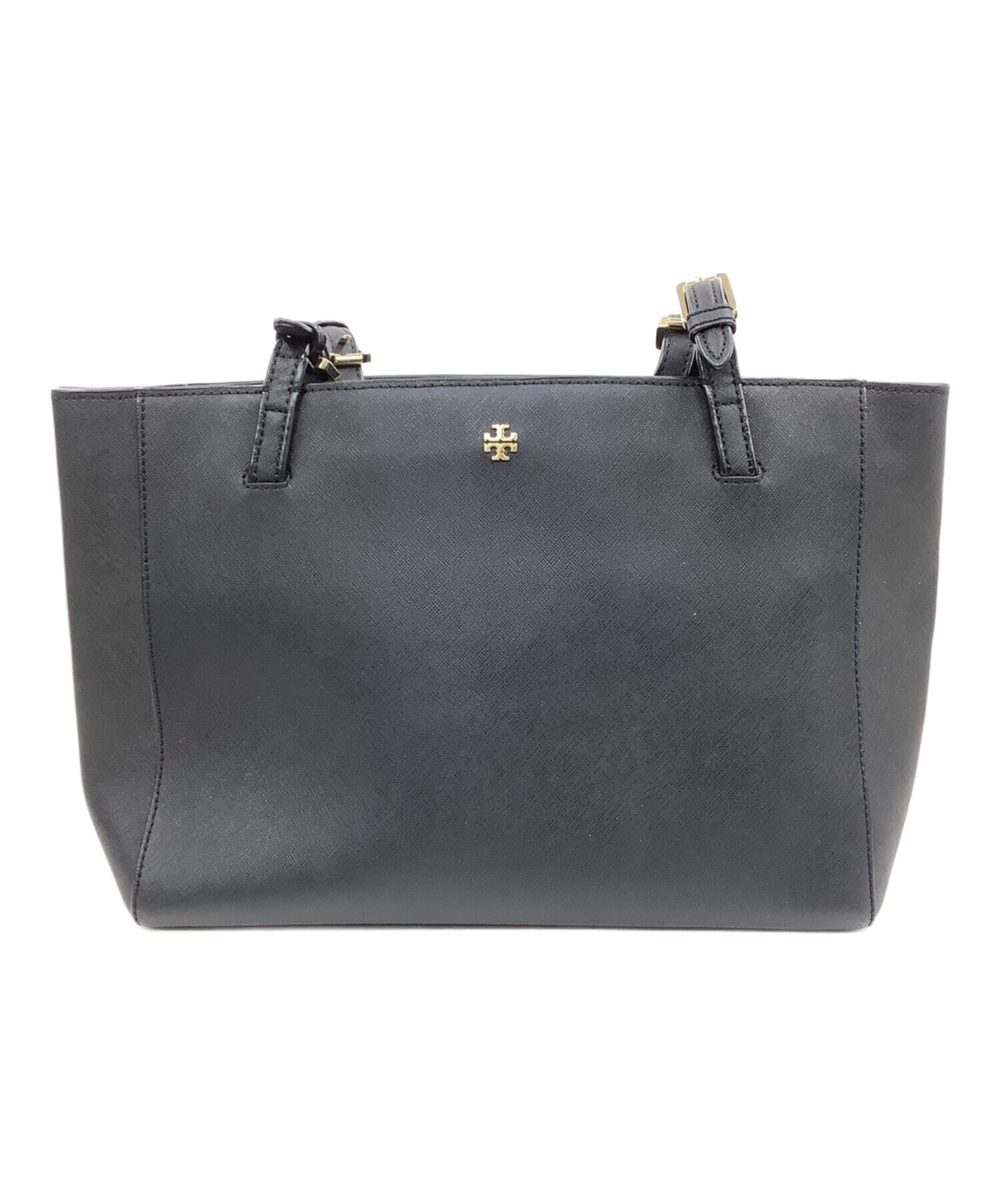 【未使用品】TORY BURCH トートバッグ 中古・古着通販】TORY BURCH (トリーバーチ) トートバッグ ブラック