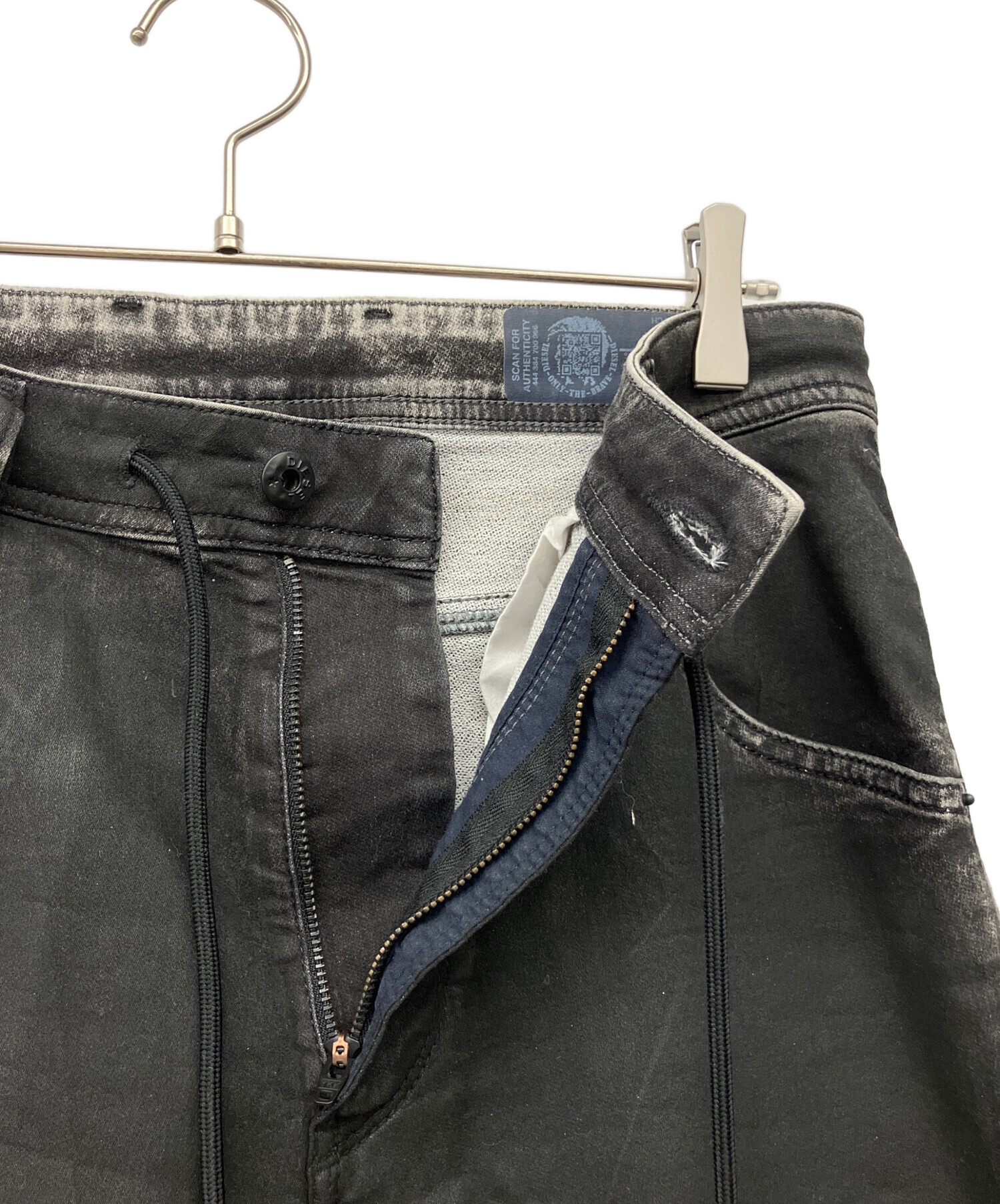 中古・古着通販】DIESEL (ディーゼル) コーティングデニムパンツ