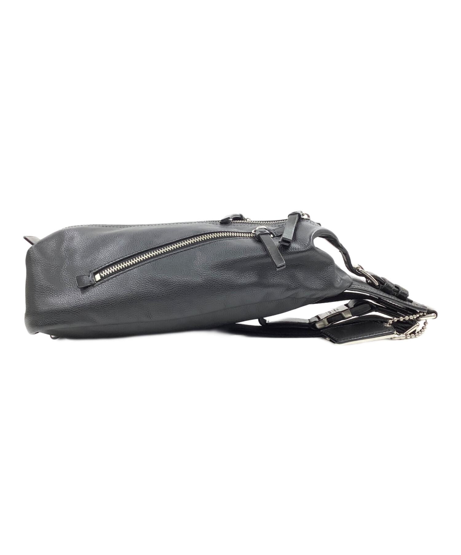 中古・古着通販】COACH (コーチ) ボディバッグ ブラック｜ブランド