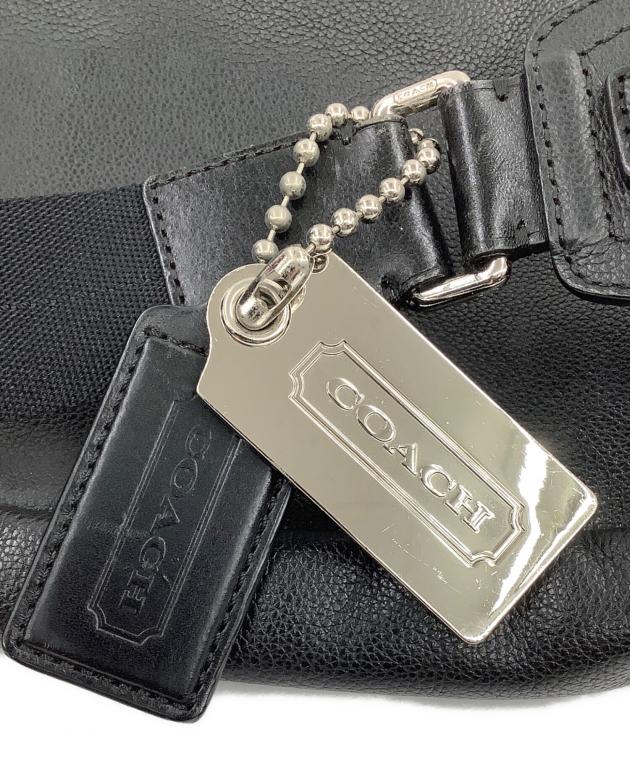 中古・古着通販】COACH (コーチ) ボディバッグ ブラック｜ブランド