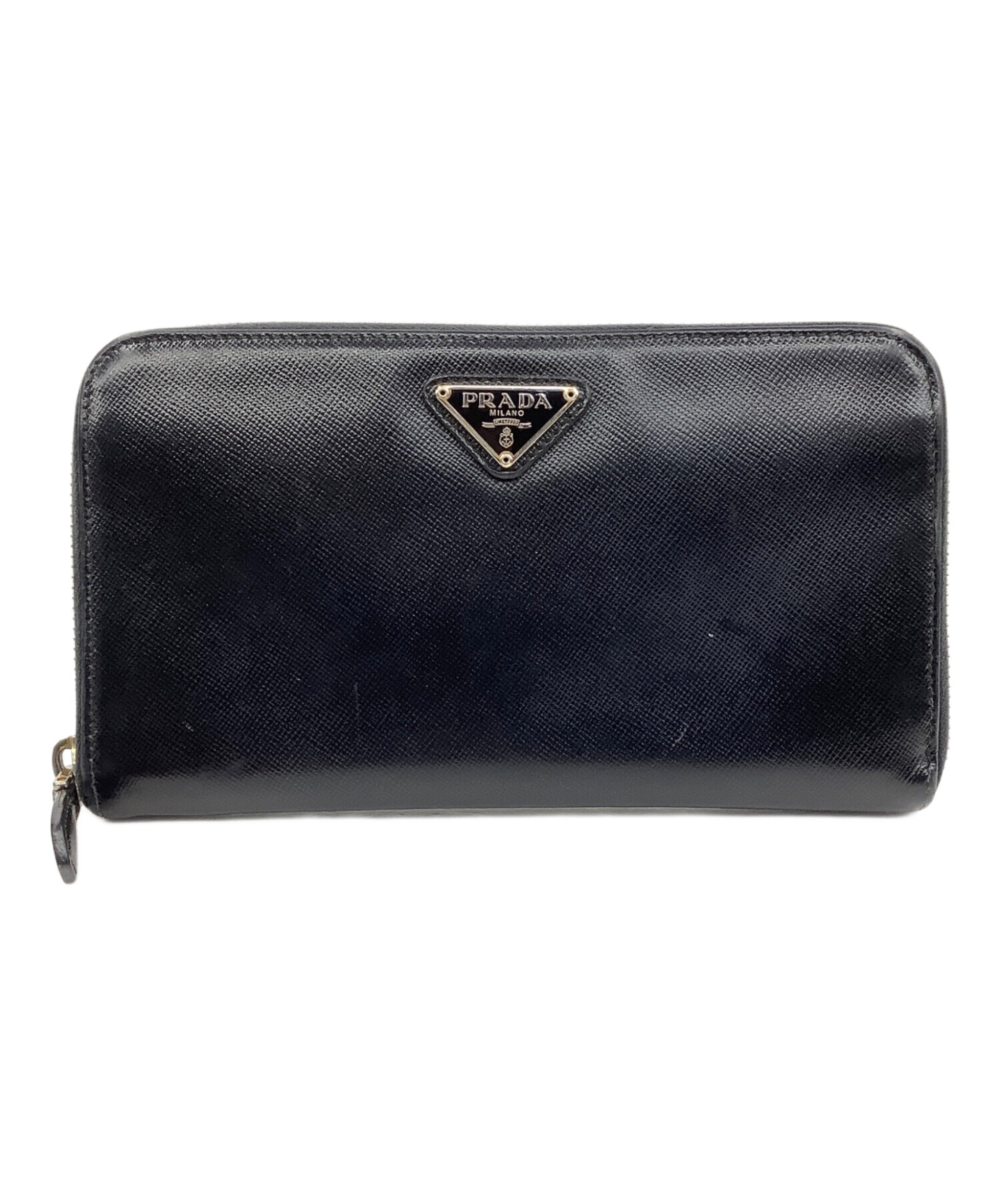 中古・古着通販】PRADA (プラダ) 長財布 ブラック｜ブランド・古着通販