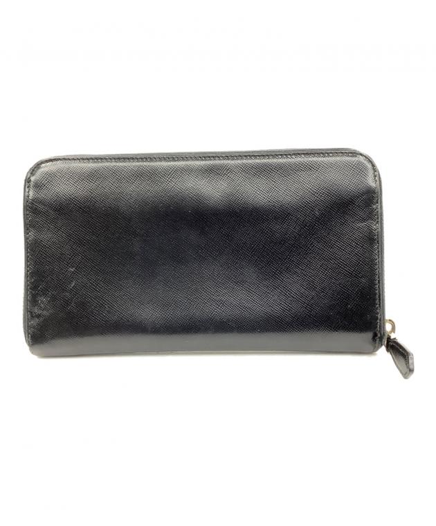 中古・古着通販】PRADA (プラダ) 長財布 ブラック｜ブランド・古着通販