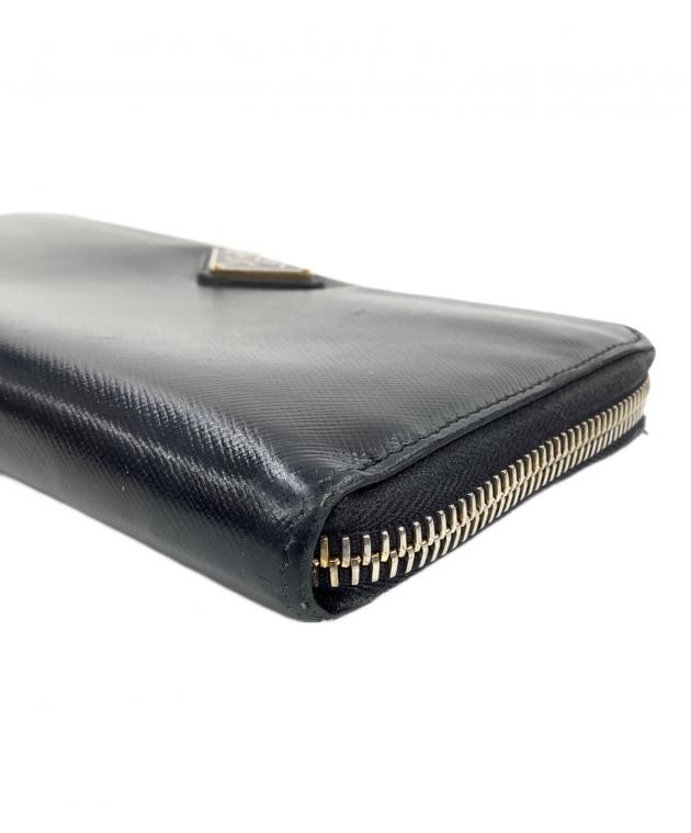 中古・古着通販】PRADA (プラダ) 長財布 ブラック｜ブランド・古着通販