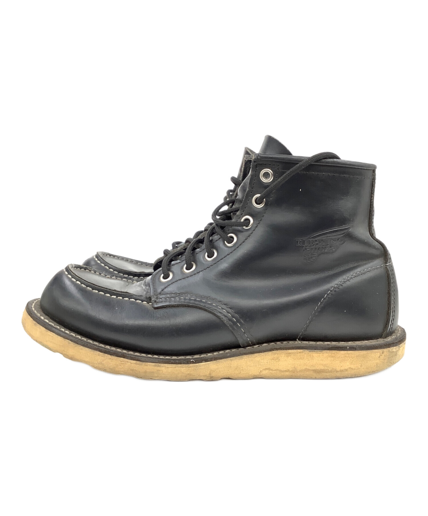 レッドウィング　アイリッシュセッター　ブラック　8D 26cm　古着　カスタム 中古・古着通販】RED WING (レッドウィング) アイリッシュセッター