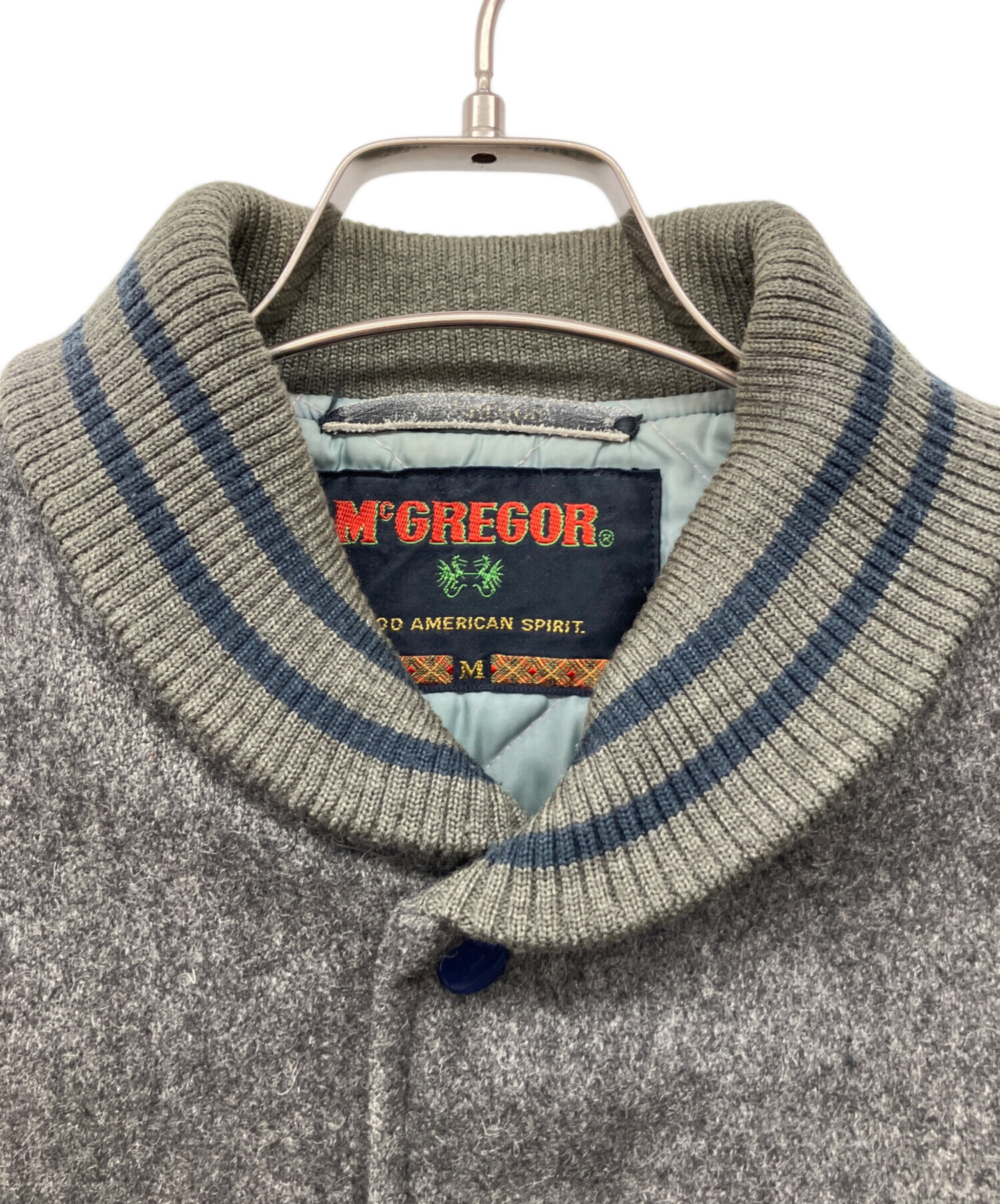 中古・古着通販】McGREGOR (マックレガー) 90-00'sスタジャン グレー