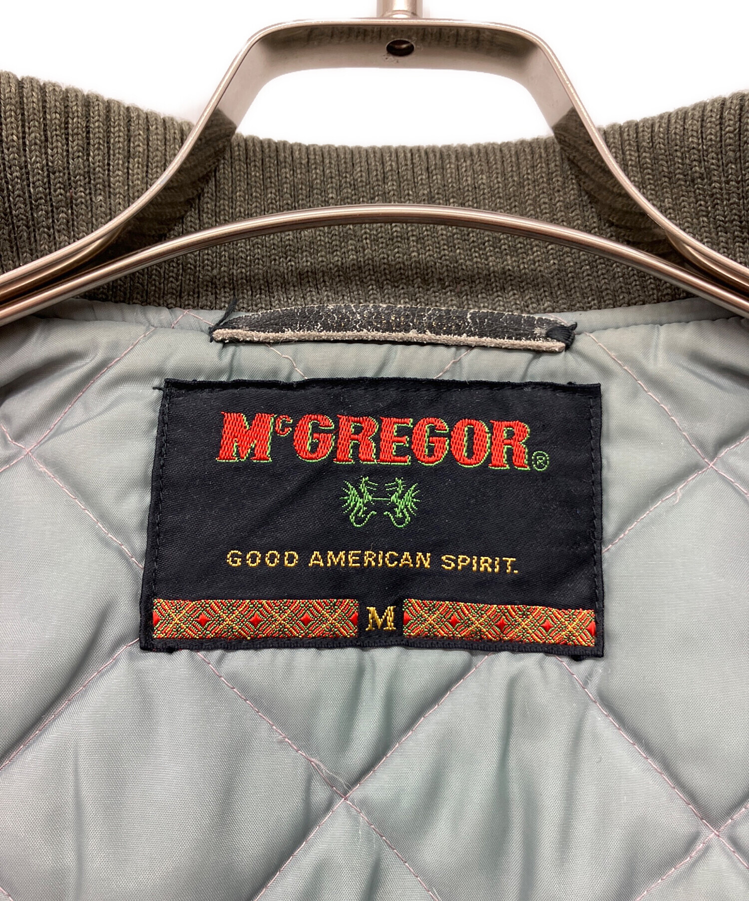 中古・古着通販】McGREGOR (マックレガー) 90-00'sスタジャン グレー