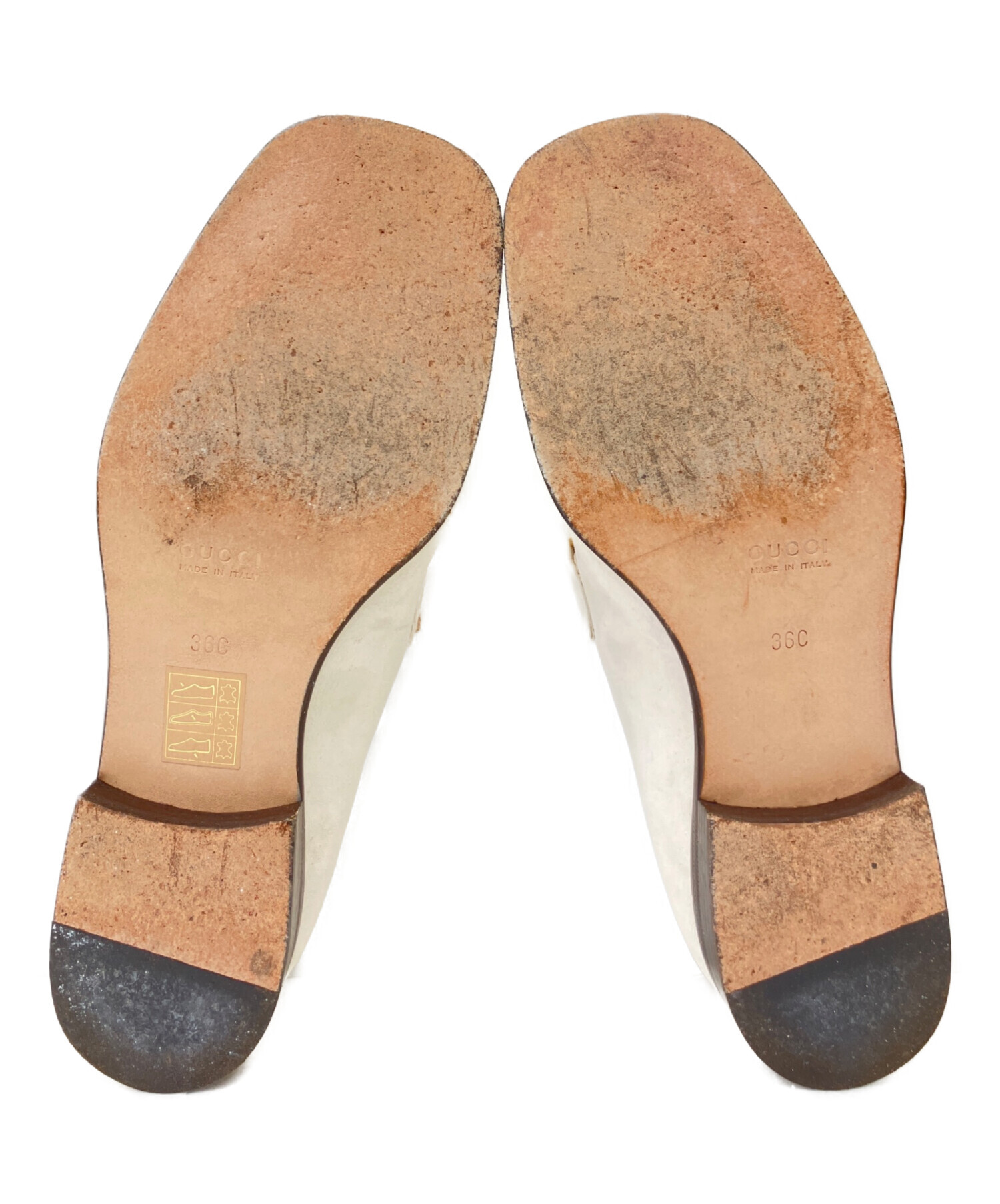 中古・古着通販】GUCCI (グッチ) MOCASSINO PELLE MORS スウェード