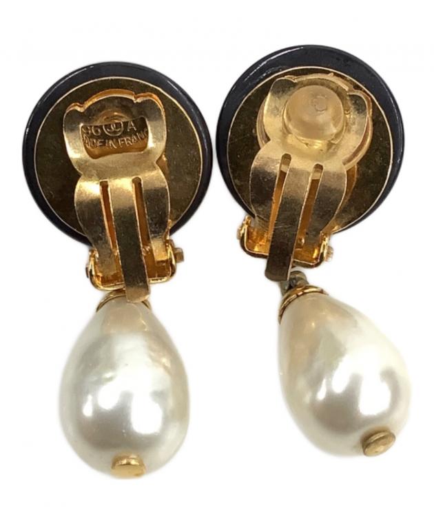 中古・古着通販】CHANEL (シャネル) ココマークパールドロップ 
