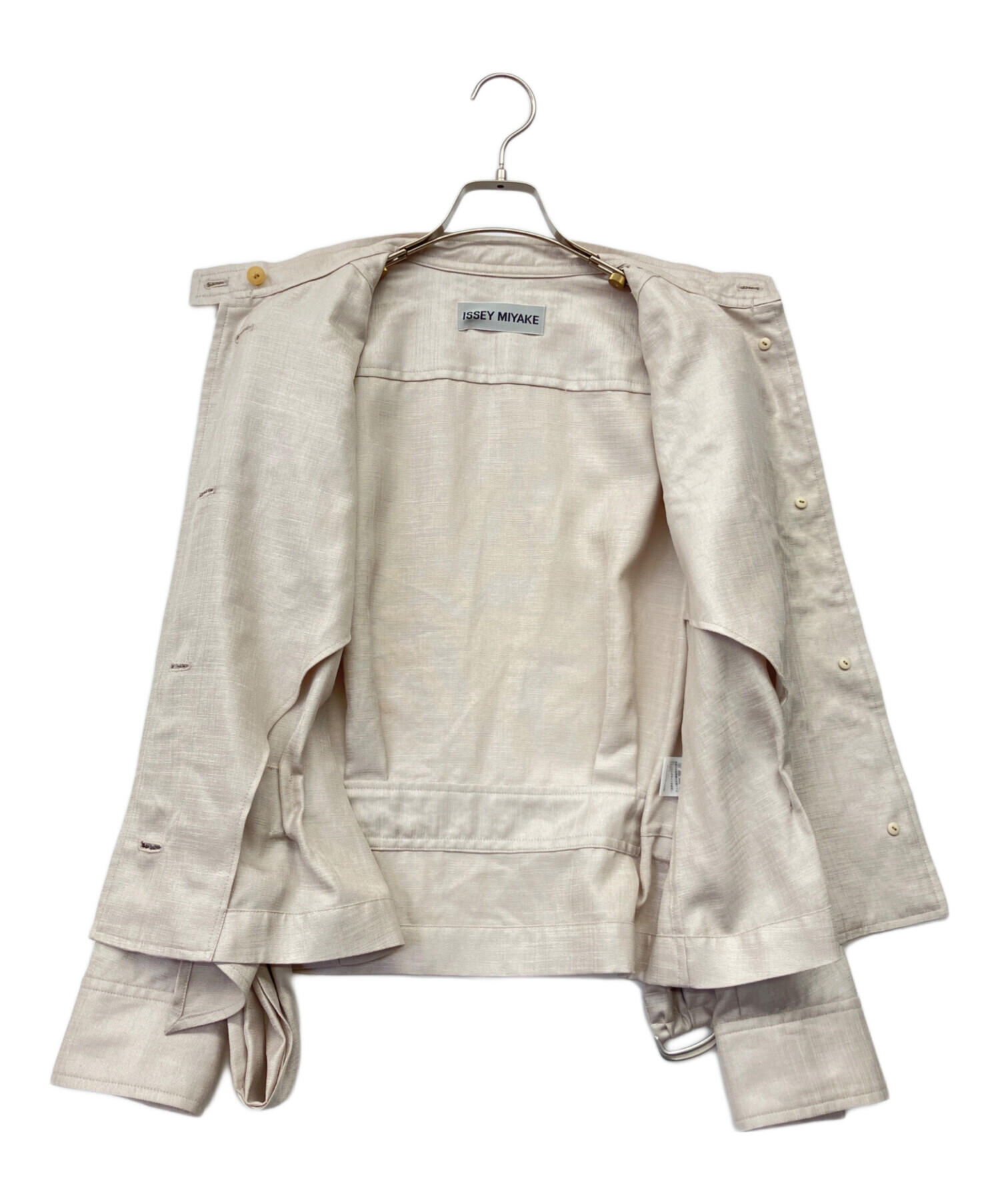 中古・古着通販】ISSEY MIYAKE (イッセイミヤケ) シャツジャケット