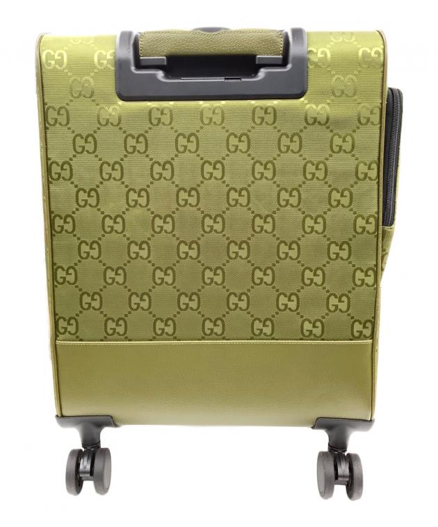中古・古着通販】GUCCI (グッチ) キャリーバッグ グリーン｜ブランド