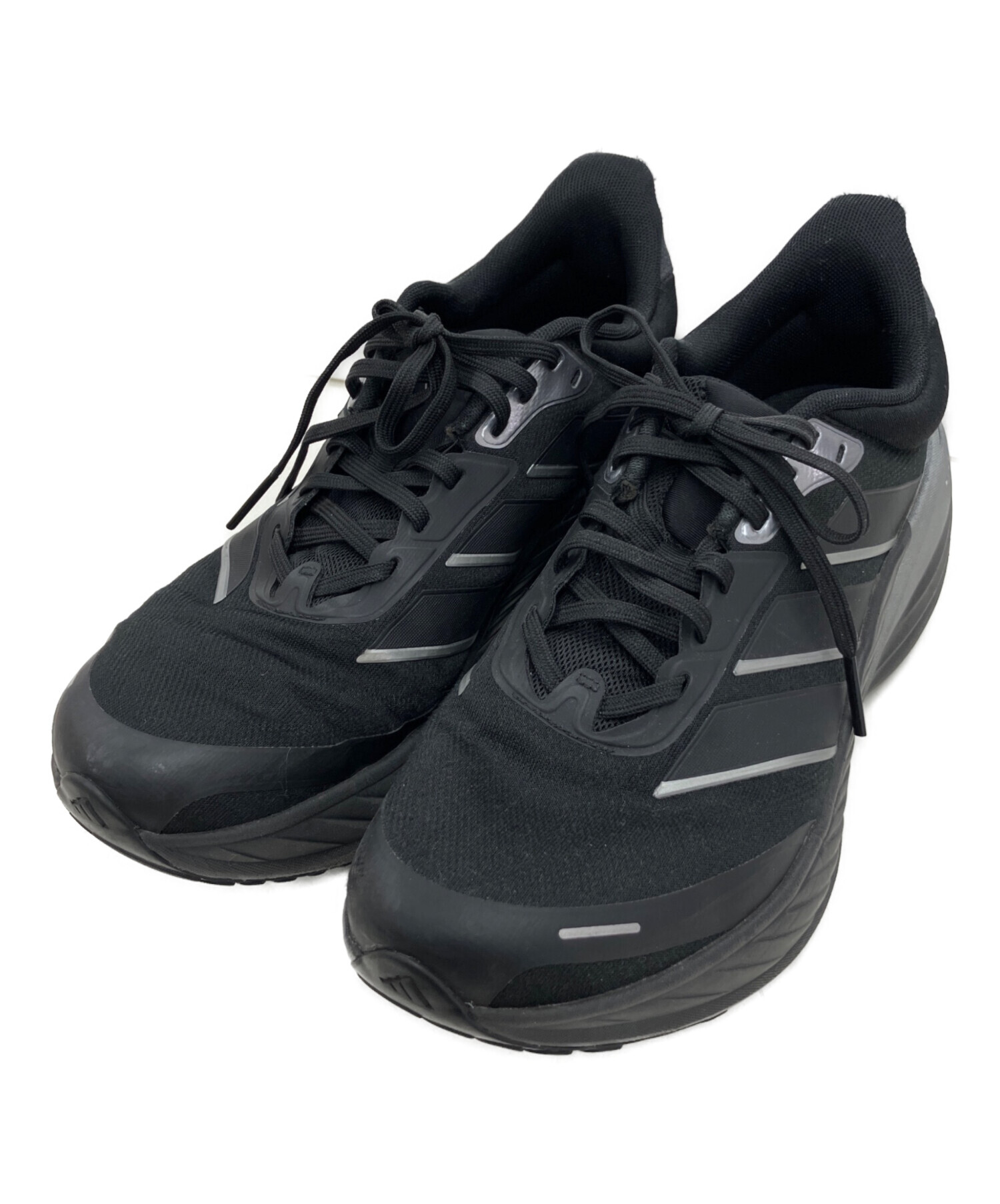  アディダス スニーカー 28cm 黒 【古着】【中古】【送料無料】 中古・古着通販】adidas (アディダス) スニーカー ブラック サイズ:27