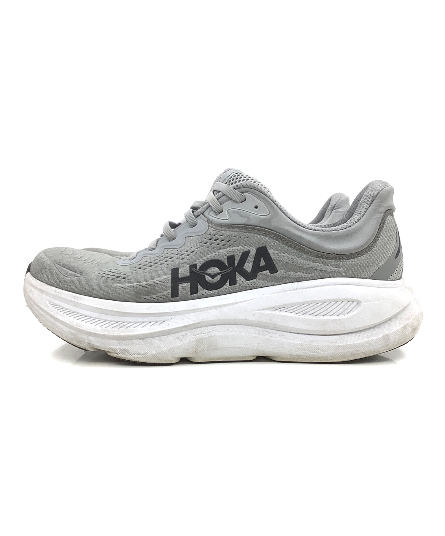 中古・古着通販】HOKAONEONE (ホカオネオネ) M BONDI 9 GALACTIC/GRY