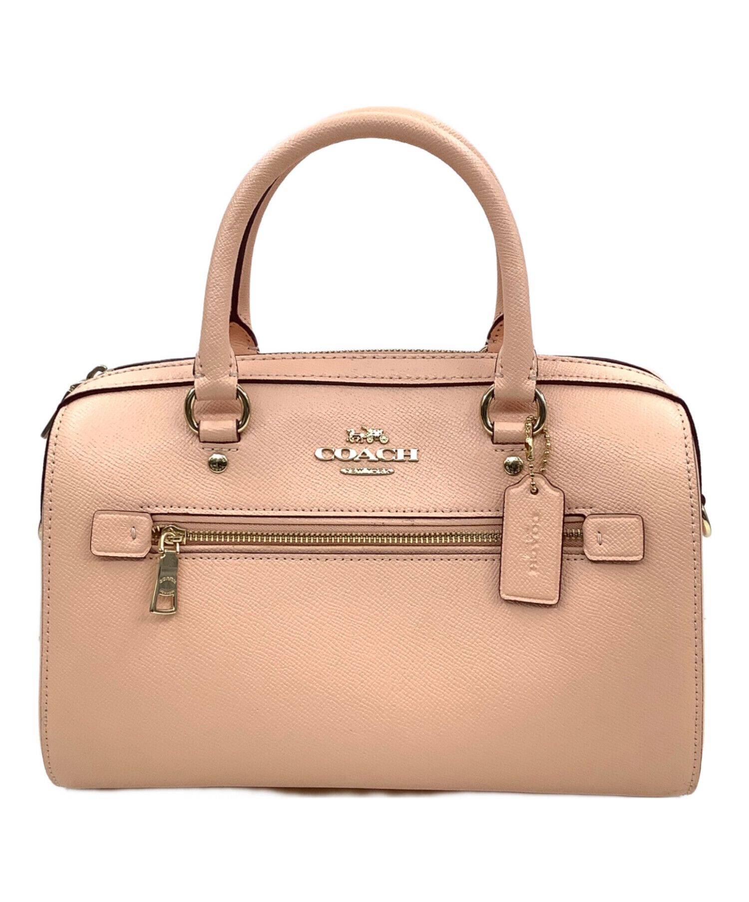 中古・古着通販】COACH (コーチ) ローアン サッチェル ピンクベージュ