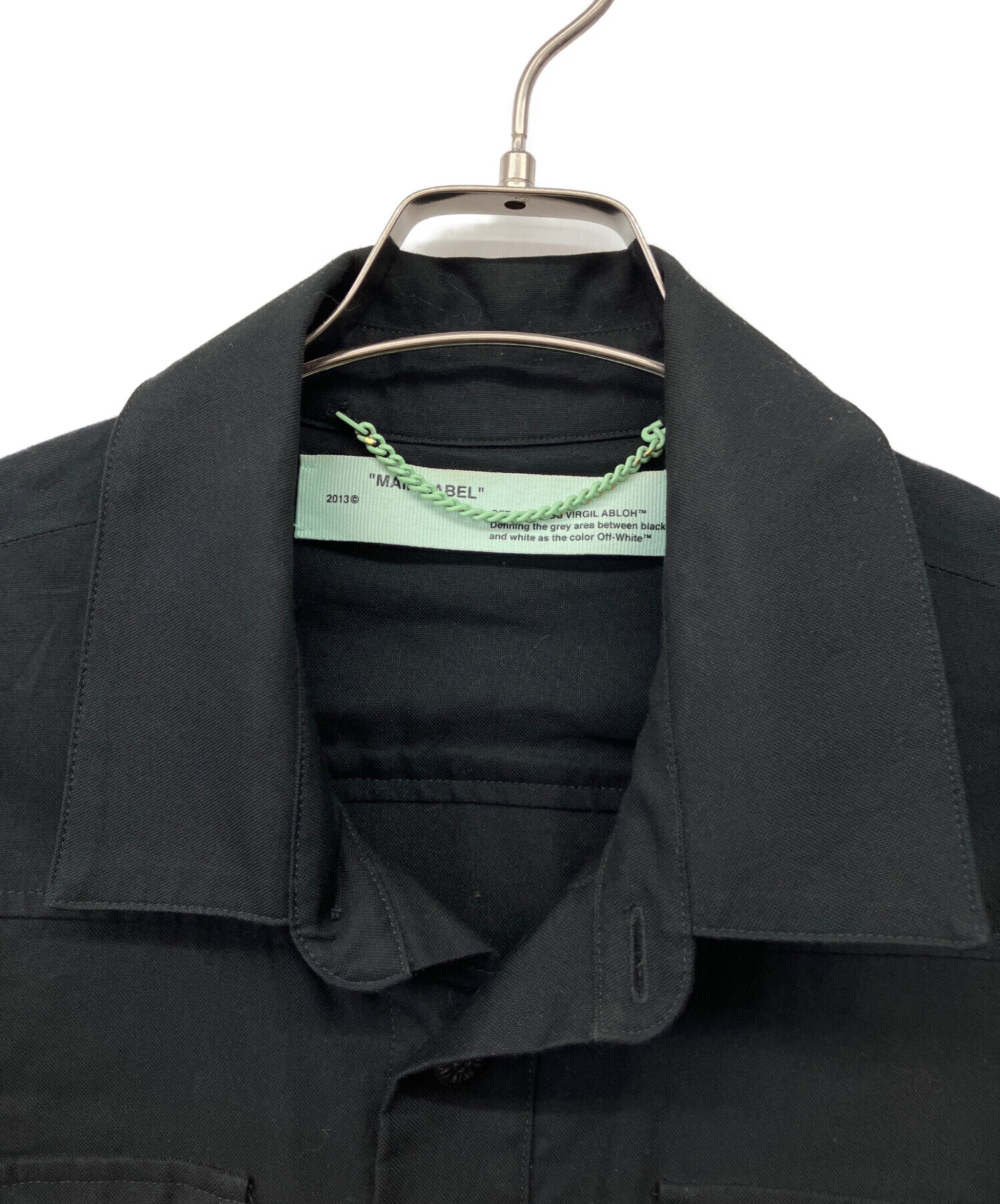 中古・古着通販】OFFWHITE (オフホワイト) 切替フィールドジャケット