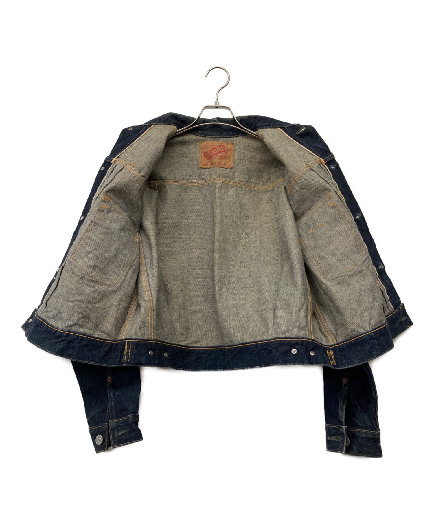 中古・古着通販】DENIME (ドゥニーム) 2ndデニムジャケット インディゴ