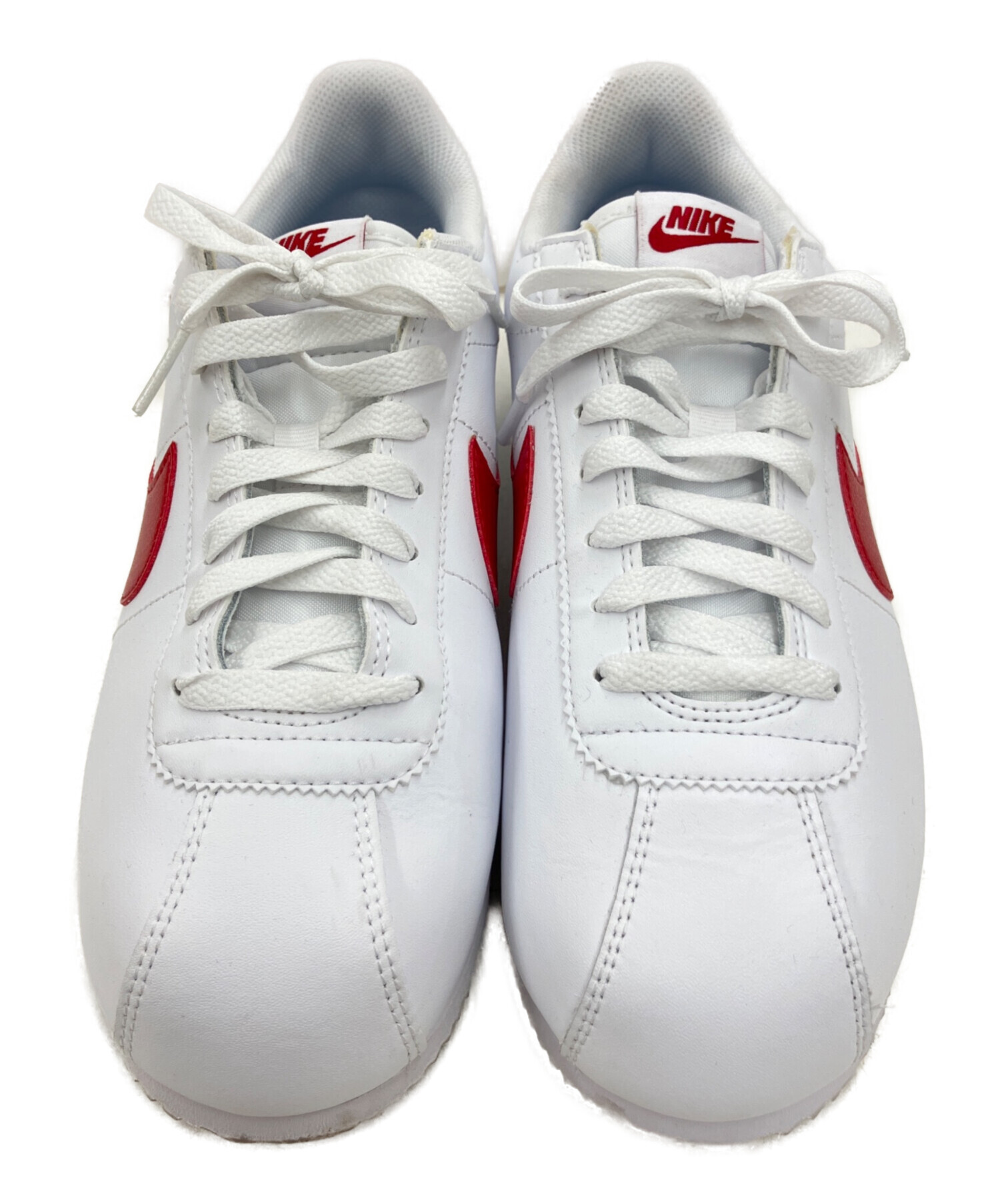中古・古着通販】NIKE (ナイキ) CORTEZ White/Varsity Red サイズ:26 