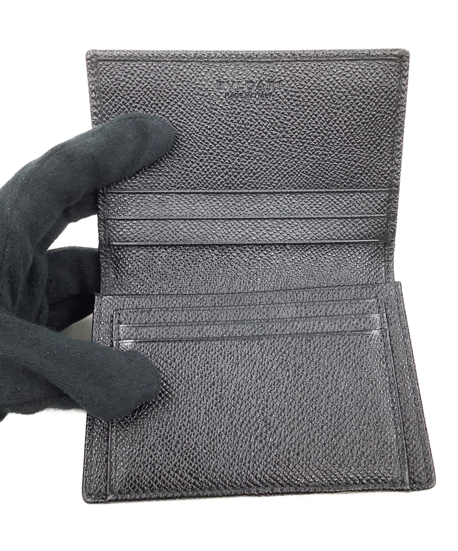 中古・古着通販】BVLGARI (ブルガリ) カードケース ブラック｜ブランド