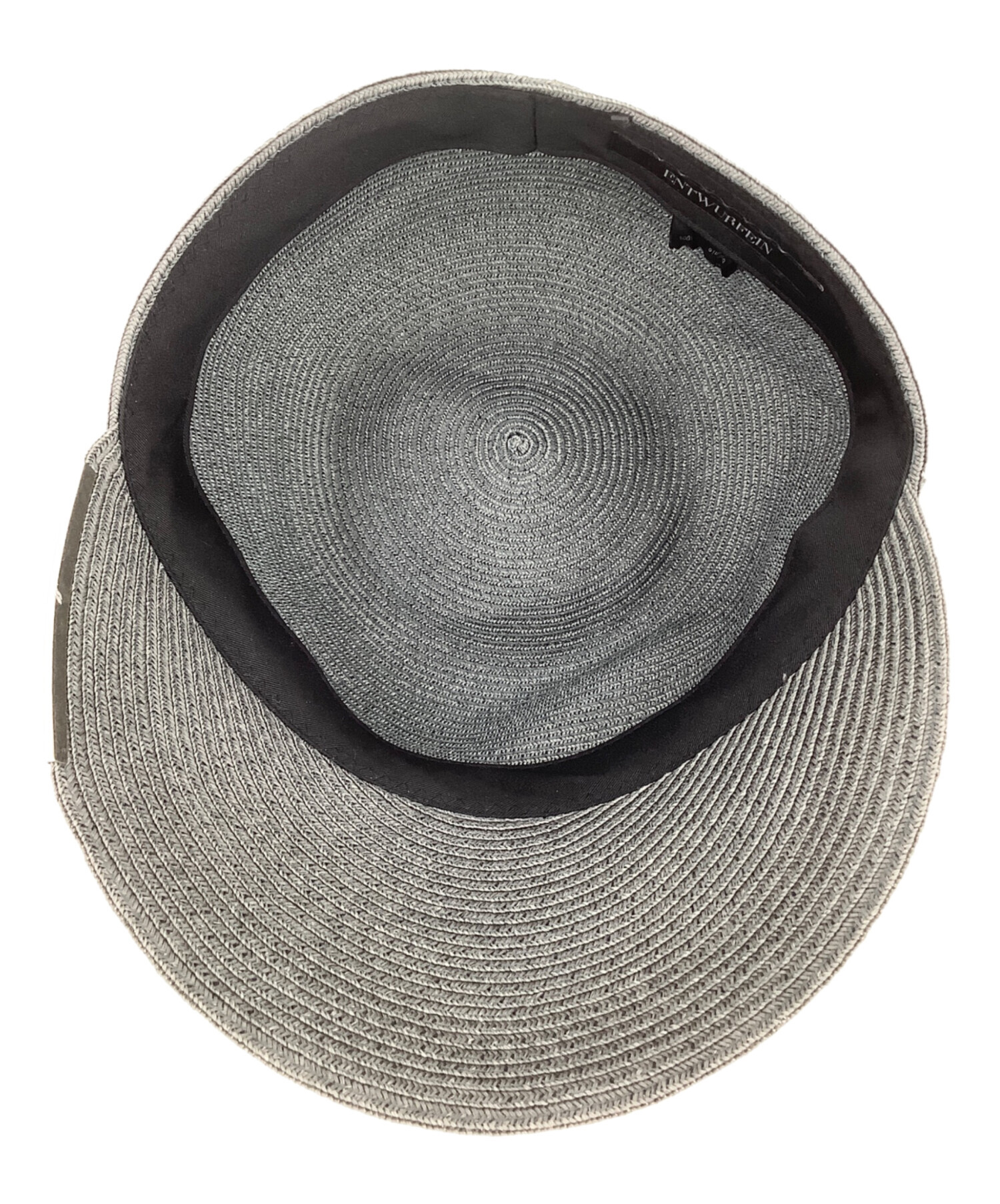 【最終値下げ】ENTWURFEIN/グレー/ニット帽子 中古・古着通販】ENTWURFEIN (エントワフェイン) JOSET B.Dキャップ