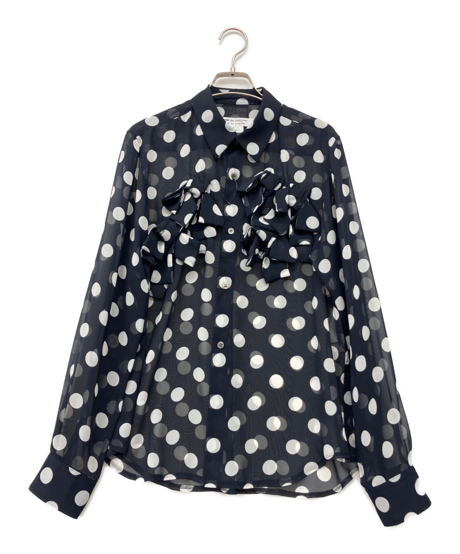 中古・古着通販】COMME des GARCONS (コムデギャルソン) 長袖ブラウス