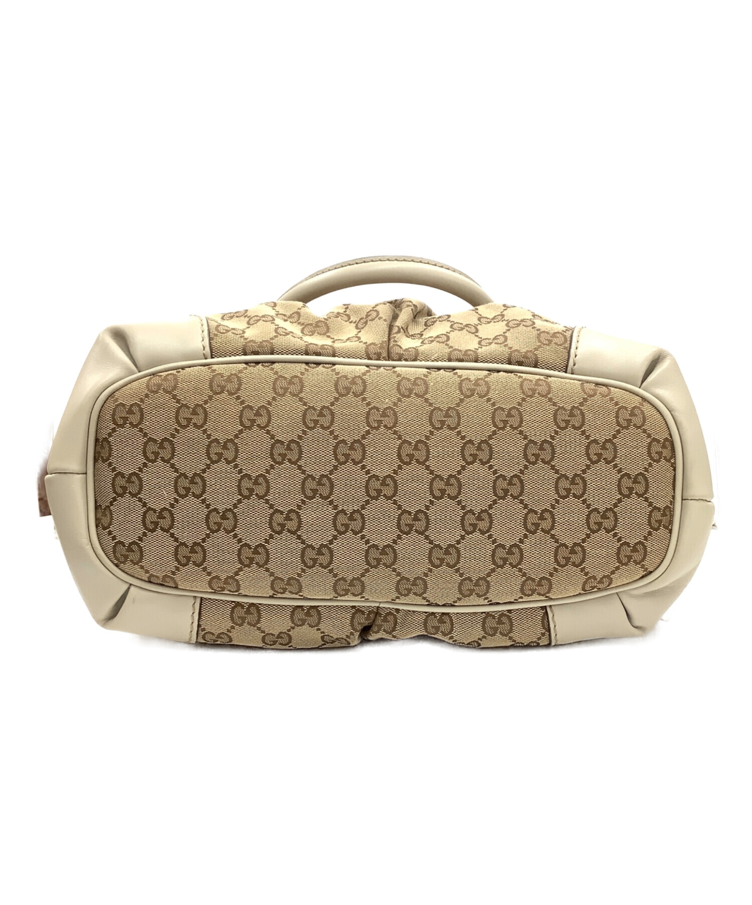 中古・古着通販】GUCCI (グッチ) スーキー 2WAYハンドバッグ ベージュ