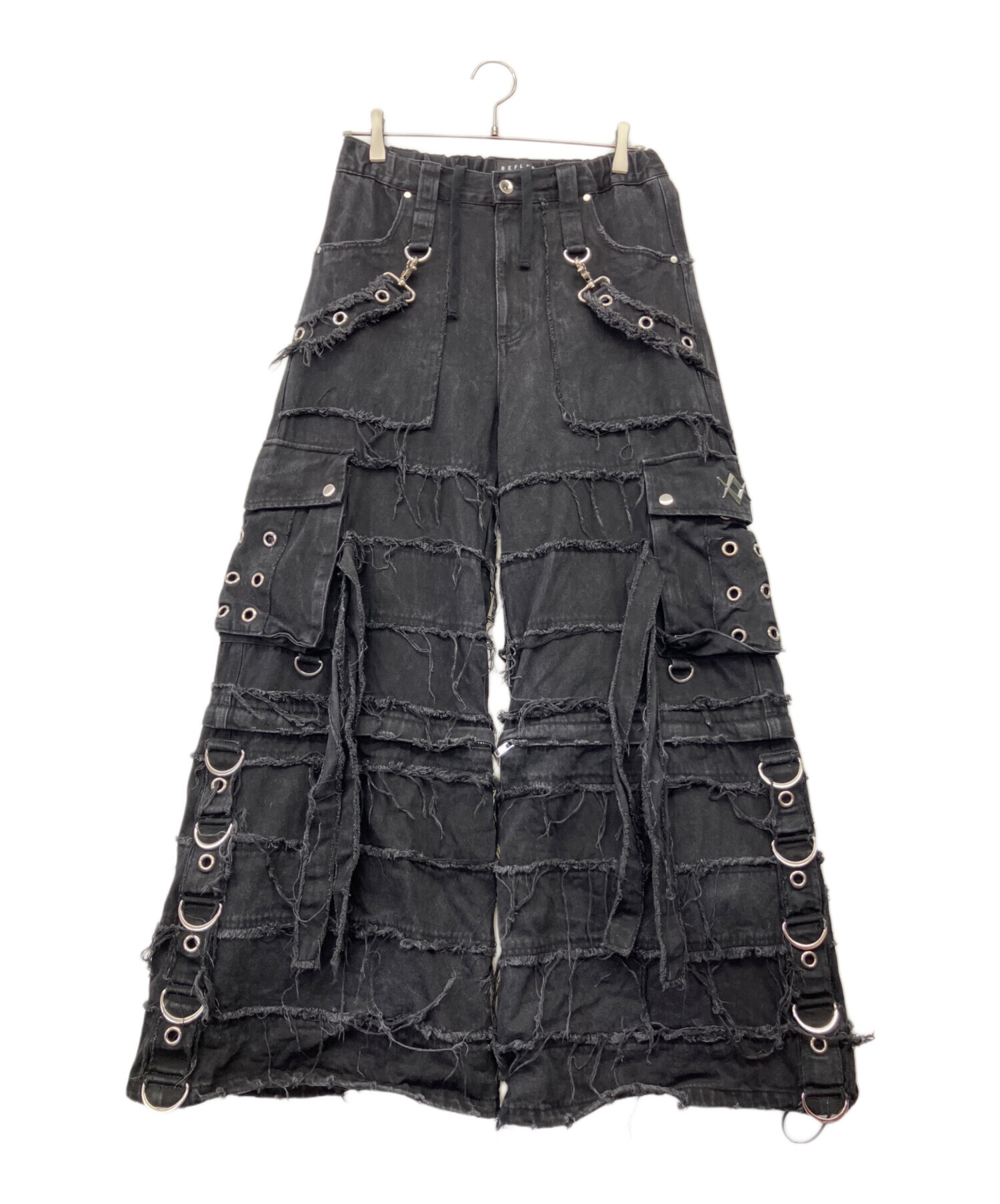 『REFLEM/レフレム』2WAYワイドデニムカーゴパン 中古・古着通販】REFLEM (レフレム) 2WAYワイドデニムカーゴパンツ